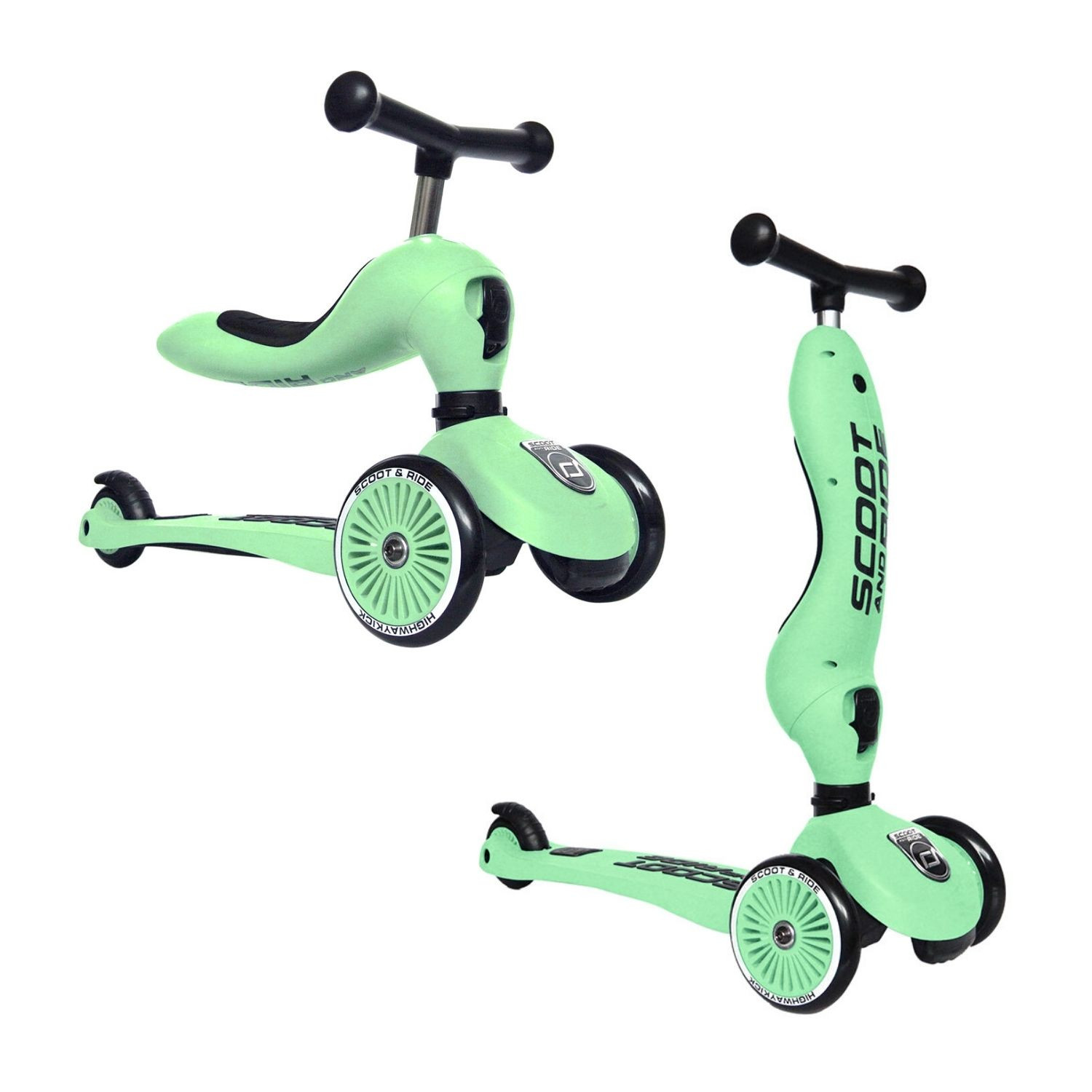 Kolobežka/odrážadlo SCOOT & RIDE Highwaykick 1 Kiwi - Deti - 1