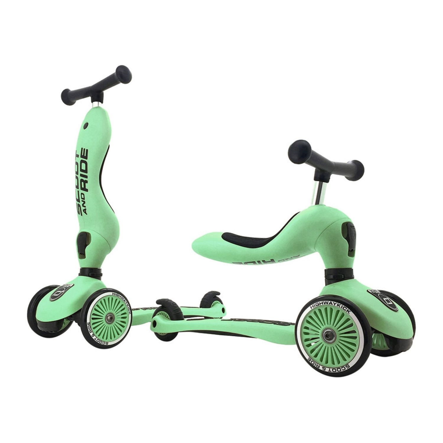 Kolobežka/odrážadlo SCOOT & RIDE Highwaykick 1 Kiwi - Deti - 3