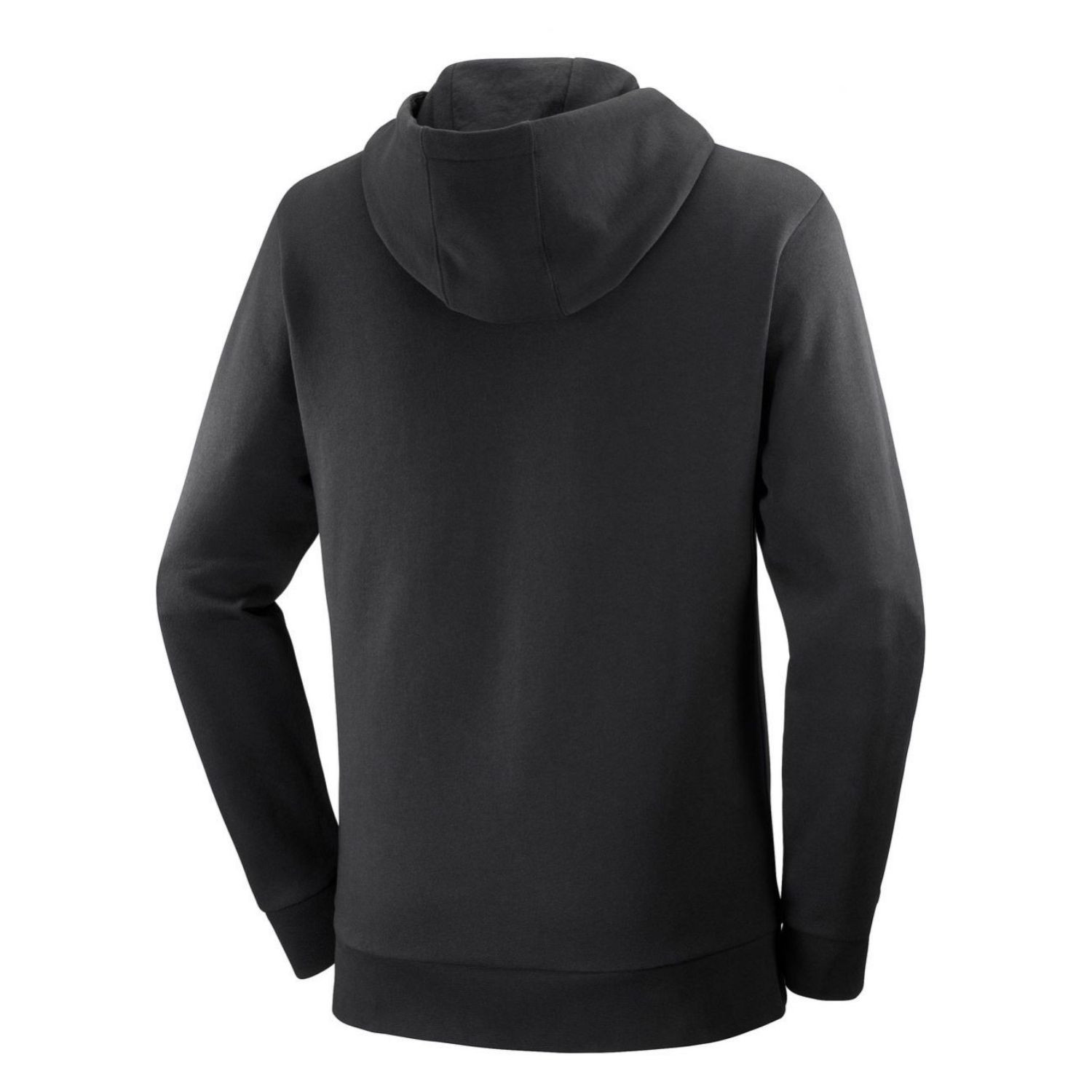 Mikina SALOMON Outlife Logo Pullover Hoodie Black - Mikiny s kapucňou - 5