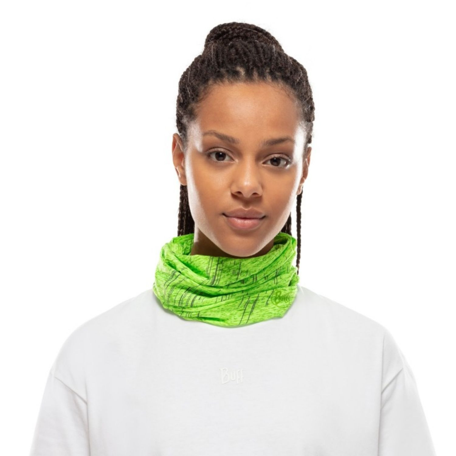 Multifunkčná šatka BUFF Coolnet UV+ Reflective Lime - BUFF - 3