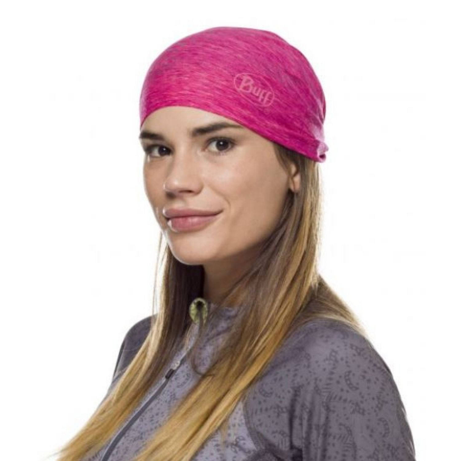 Multifunkčná šatka BUFF Coolnet UV+ Reflective Pink - BUFF - 3
