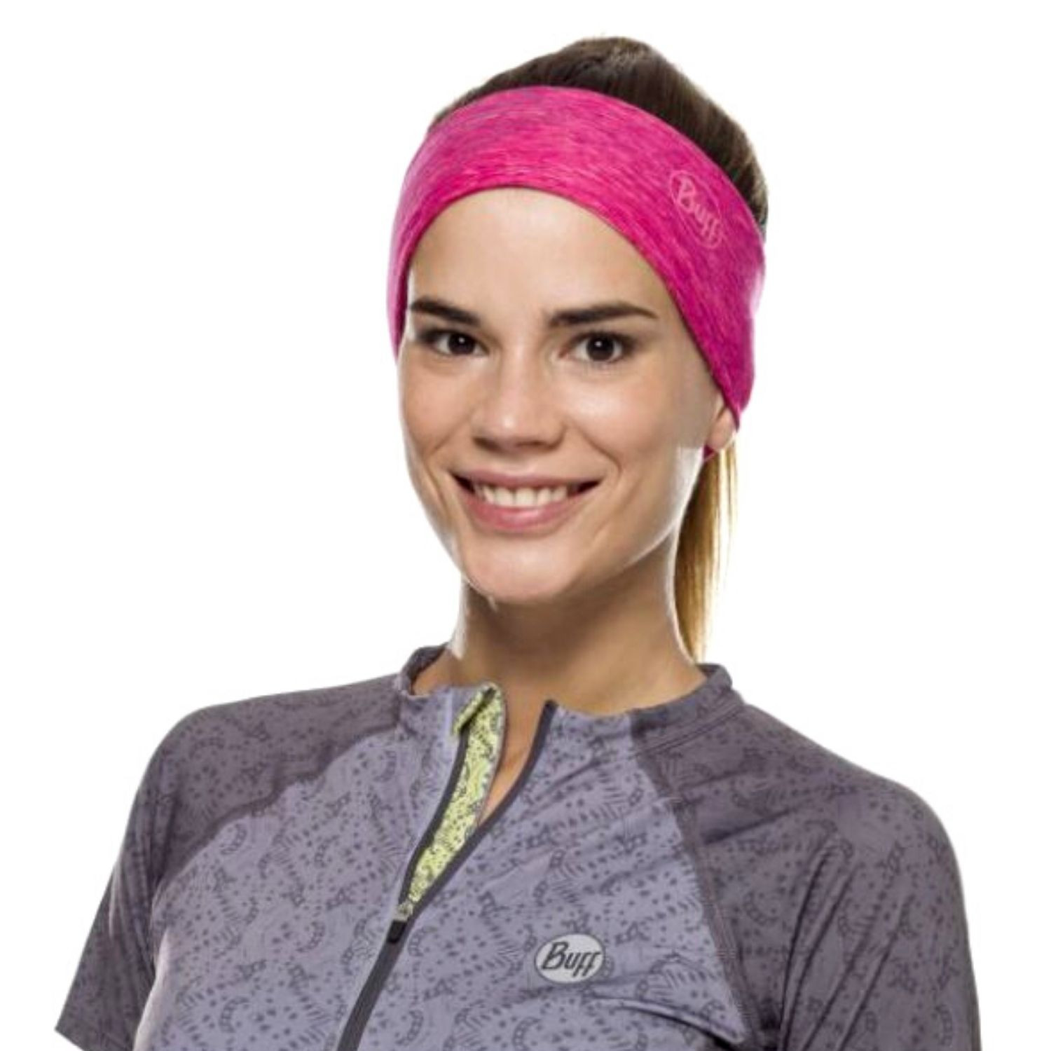 Multifunkčná šatka BUFF Coolnet UV+ Reflective Pink - BUFF - 4