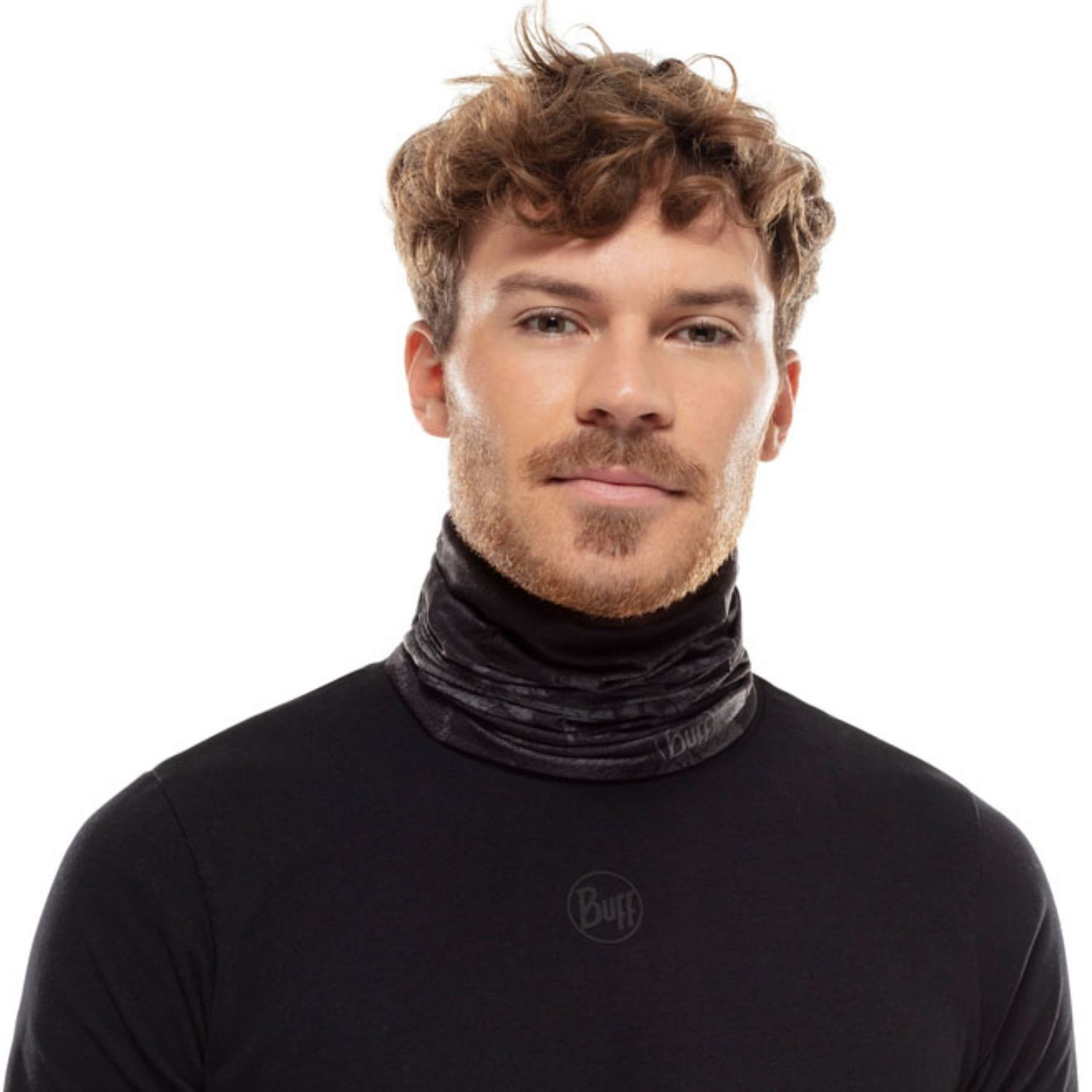 Multifunkčná šatka BUFF Coolnet UV+ Realtree Wav3 Black - BUFF - 3