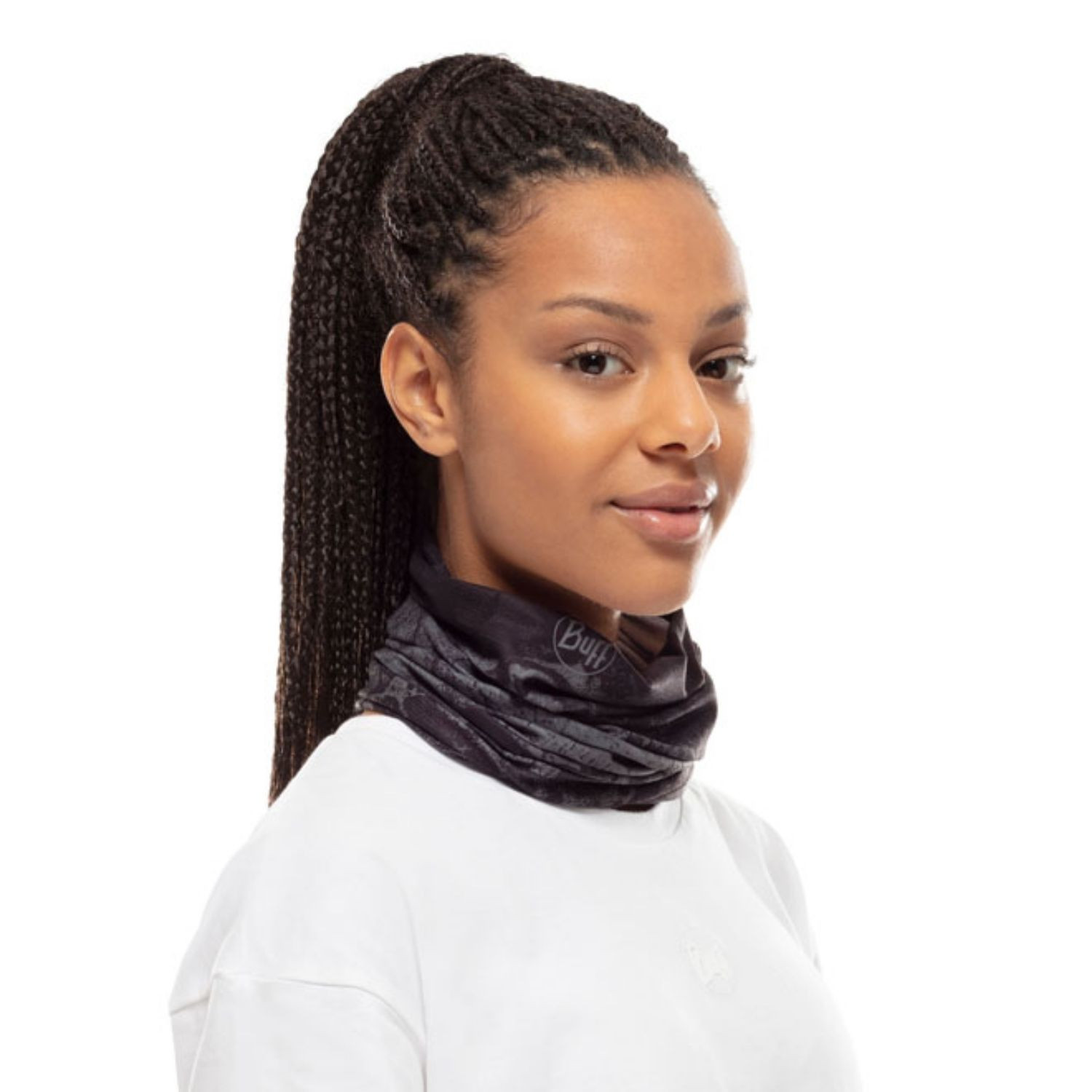 Multifunkčná šatka BUFF Coolnet UV+ Realtree Wav3 Black - BUFF - 4