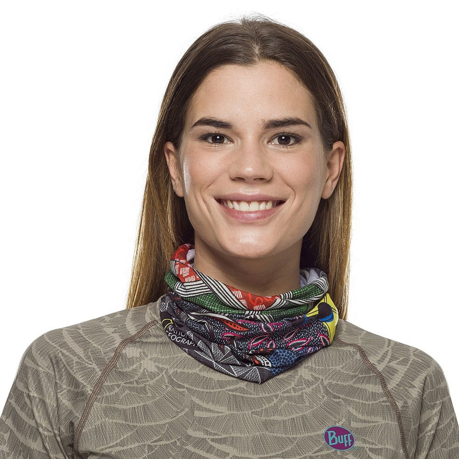 Multifunkčná šatka BUFF Coolnet UV+ National Geographic Kitenge Multi - BUFF - 4