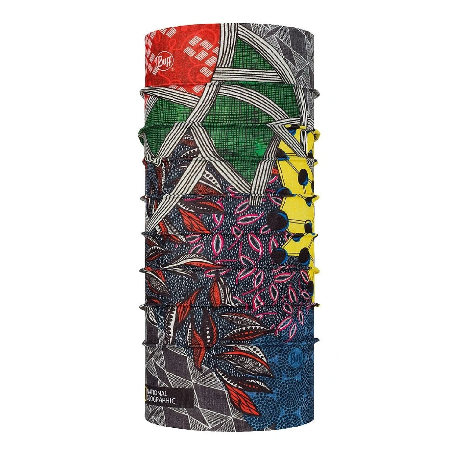 Multifunkčná šatka BUFF Coolnet UV+ National Geographic Kitenge Multi - BUFF - 1