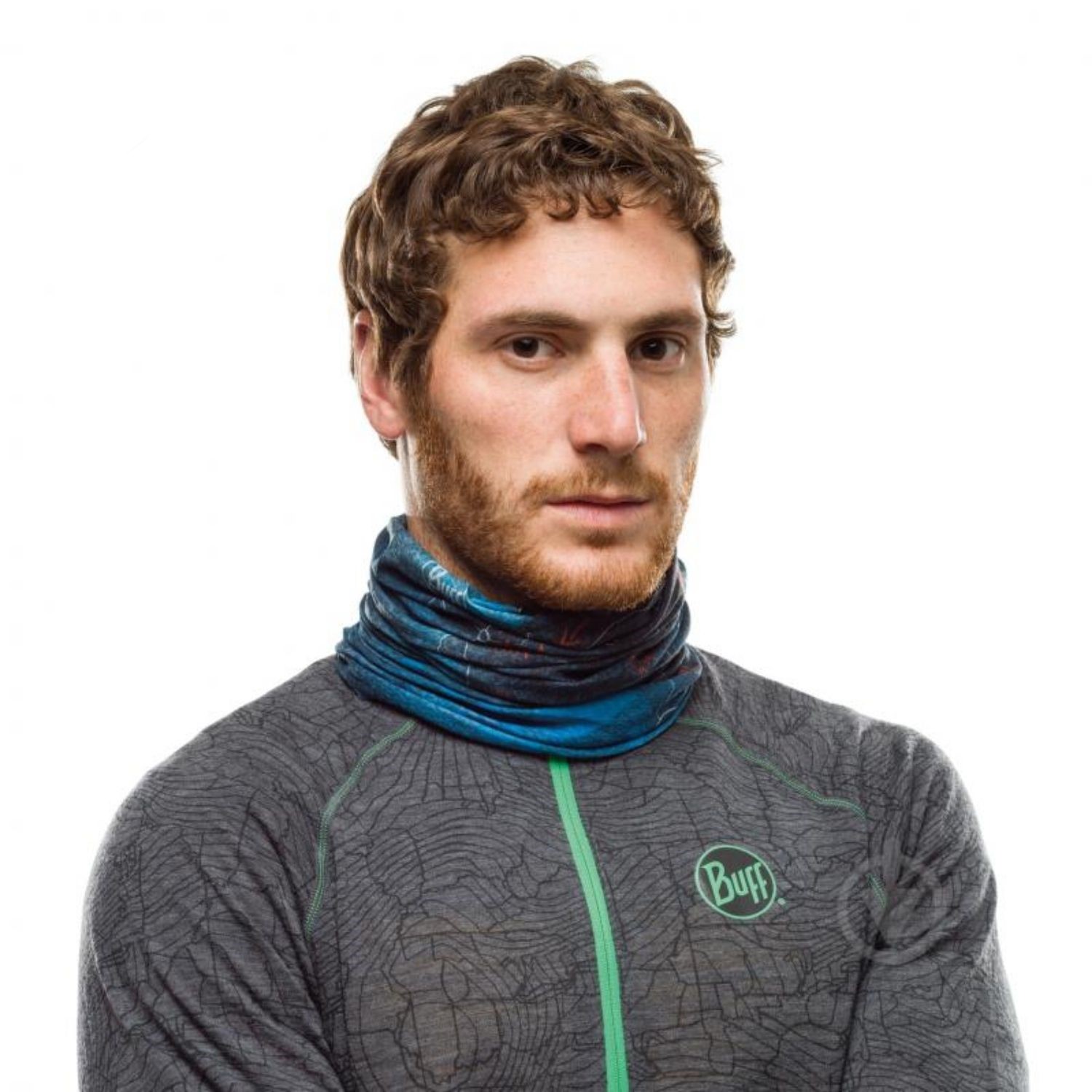 Multifunkčná šatka BUFF Coolnet UV+ Camino Peninsula Denim - BUFF - 2
