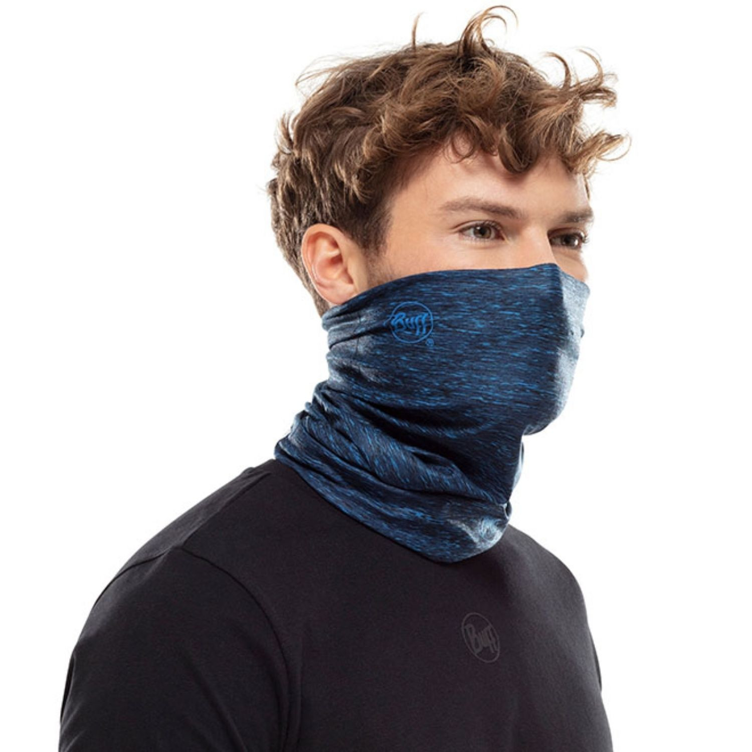 Multifunkčná šatka BUFF Coolnet UV+ Navy HTR - BUFF - 2