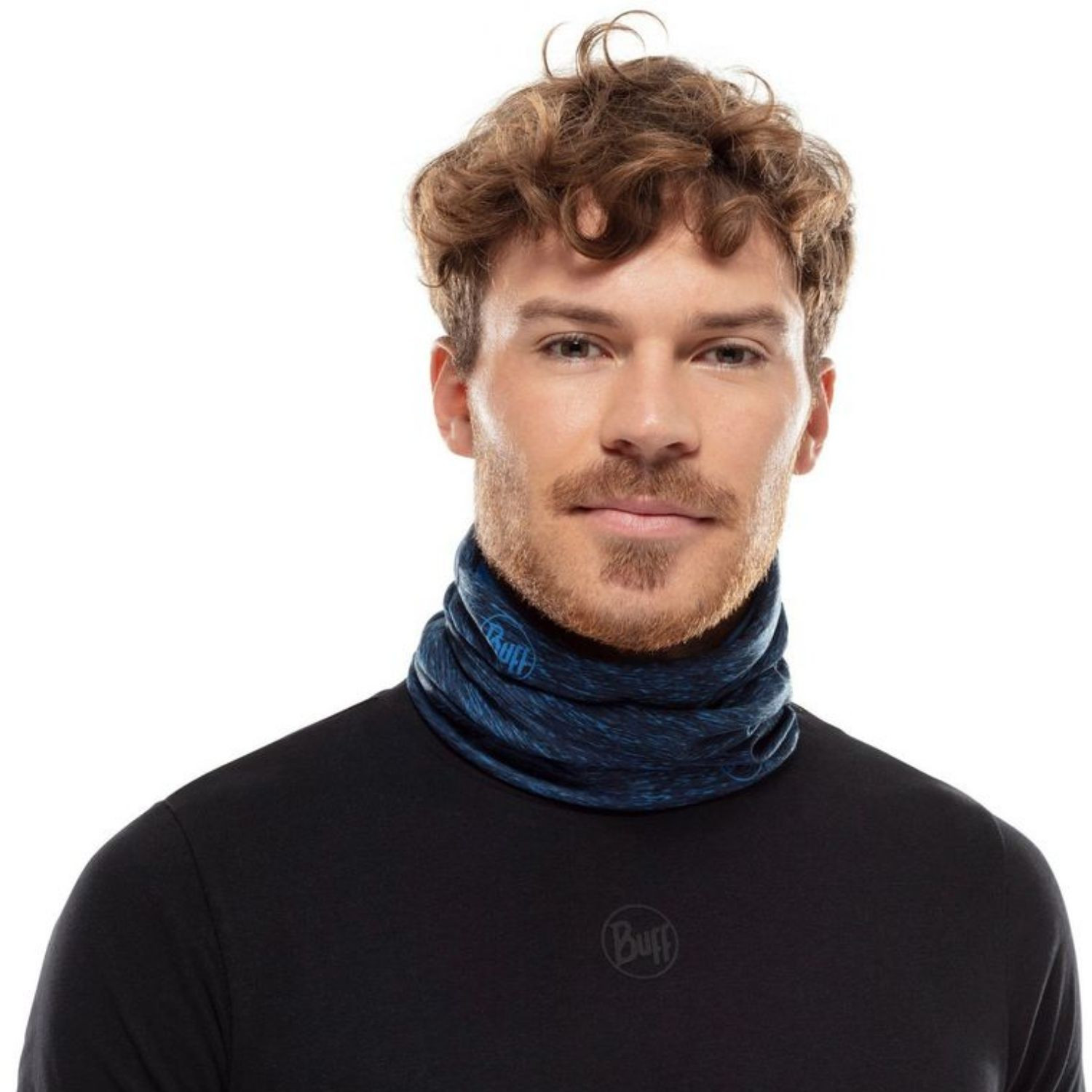 Multifunkčná šatka BUFF Coolnet UV+ Navy HTR - BUFF - 3