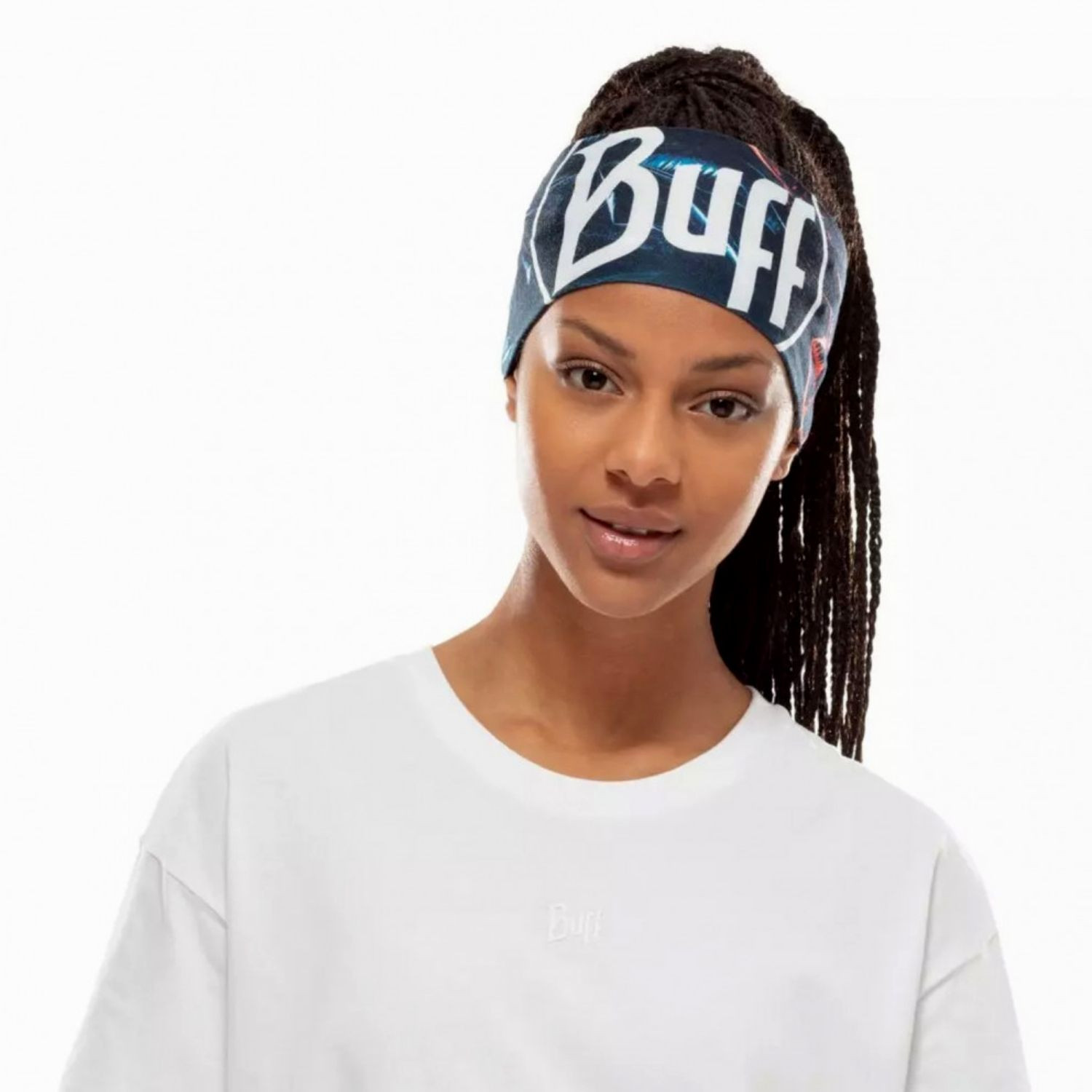 Čelenka BUFF Coolnet UV+ Headband Xcross - Čiapky - 2