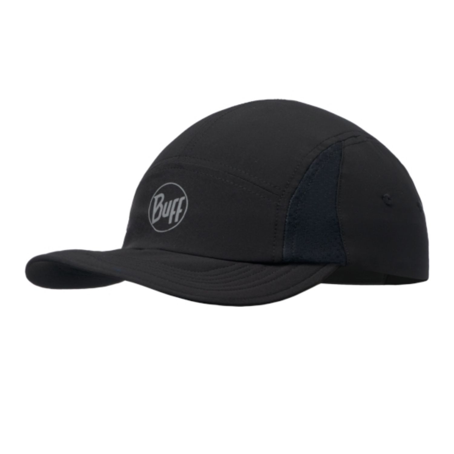Šiltovka BUFF 5 Panel Cap Solid Black - Šiltovky - 1