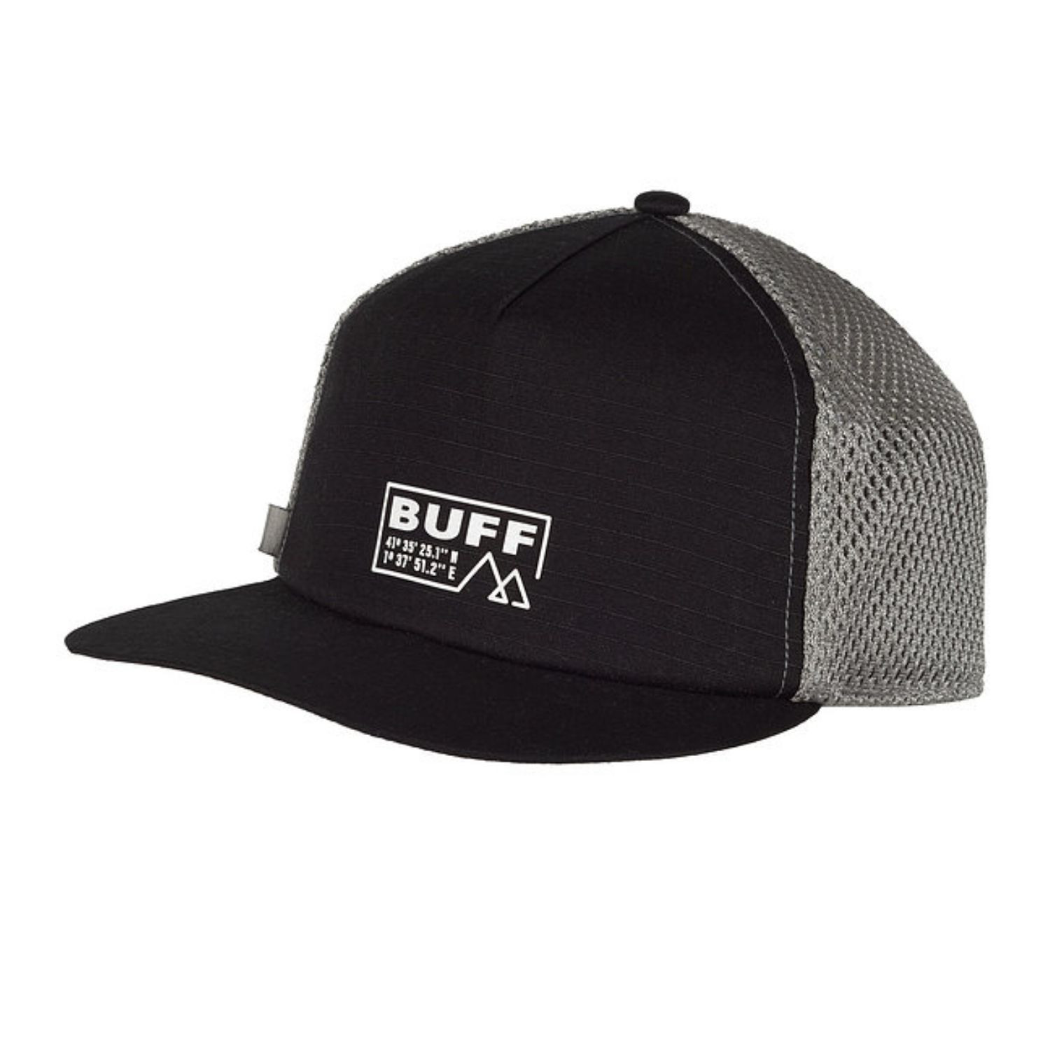 Šiltovka BUFF Trucker Cap Solid Black - Šiltovky - 1