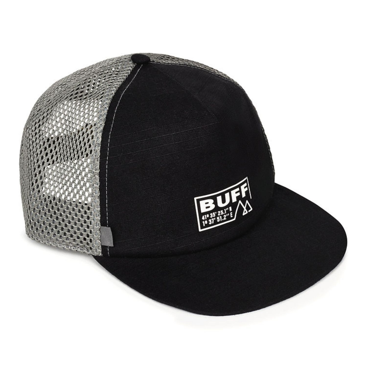 Šiltovka BUFF Trucker Cap Solid Black - Šiltovky - 2