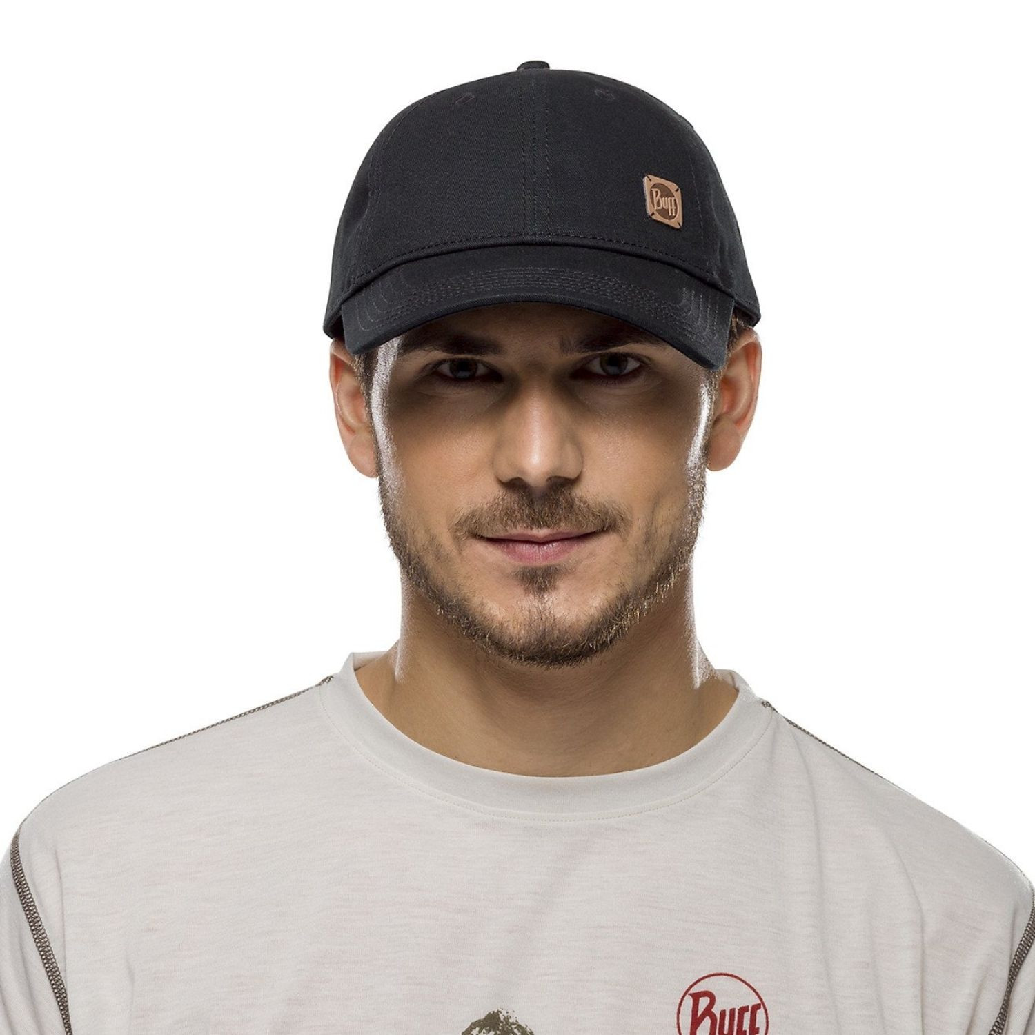 Šiltovka BUFF Baseball Cap Solid Black - Šiltovky - 3
