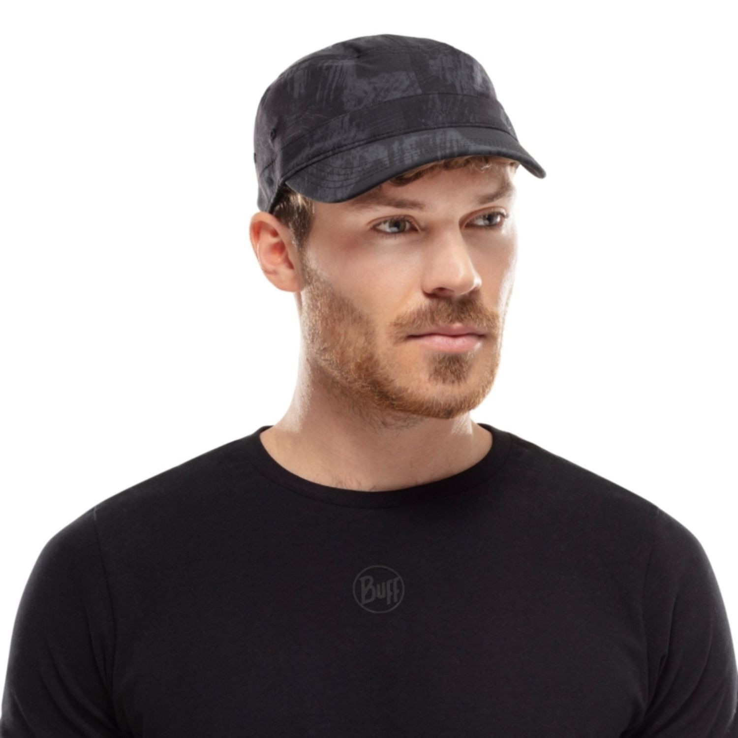 Šiltovka BUFF Military Cap Rinmann Black - Šiltovky - 3