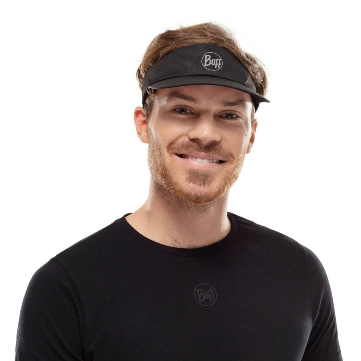Šilt BUFF Visor Solid Black - Šiltovky - 2