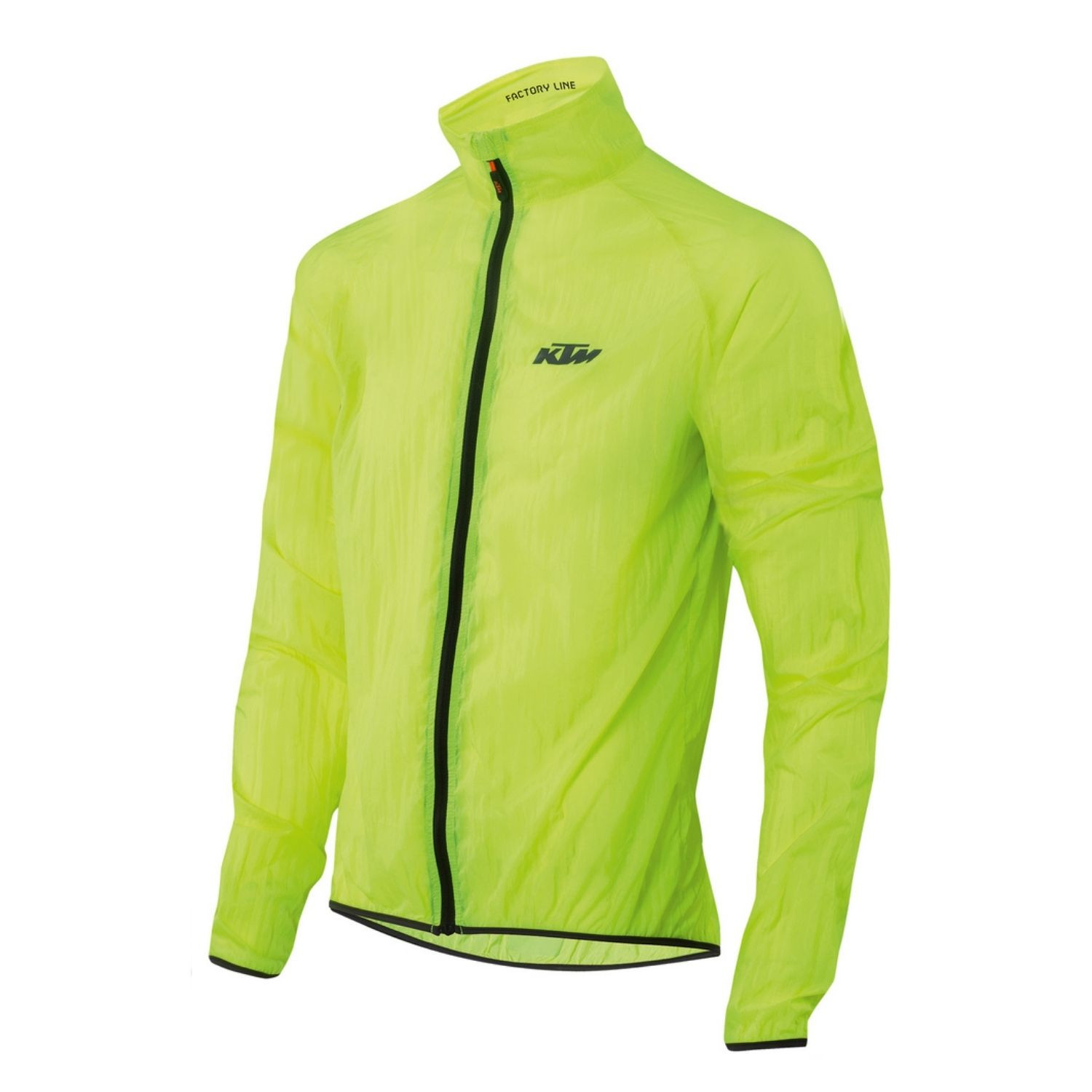 Ultraľahká zbaliteľná bunda KTM Factory Line Windbreaker Yellow - Cyklo vrch - 4