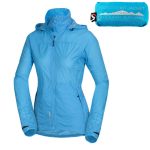 Dámska vodotesná zbaliteľná outdoorová bunda NORTHFINDER Northkit Modrá