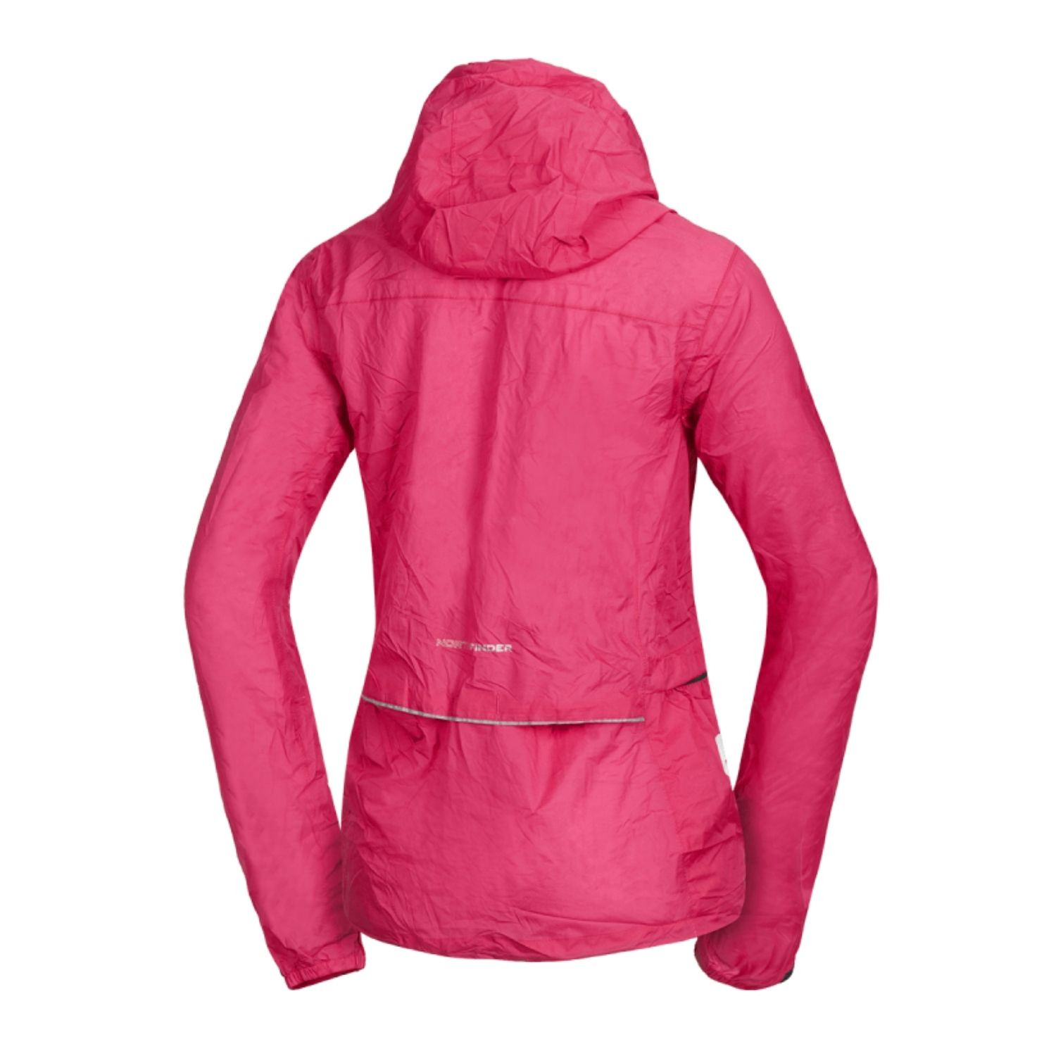 Dámska vodotesná zbaliteľná outdoorová bunda NORTHFINDER Northkit Ružová - Bundy & Overaly & Vesty - 10