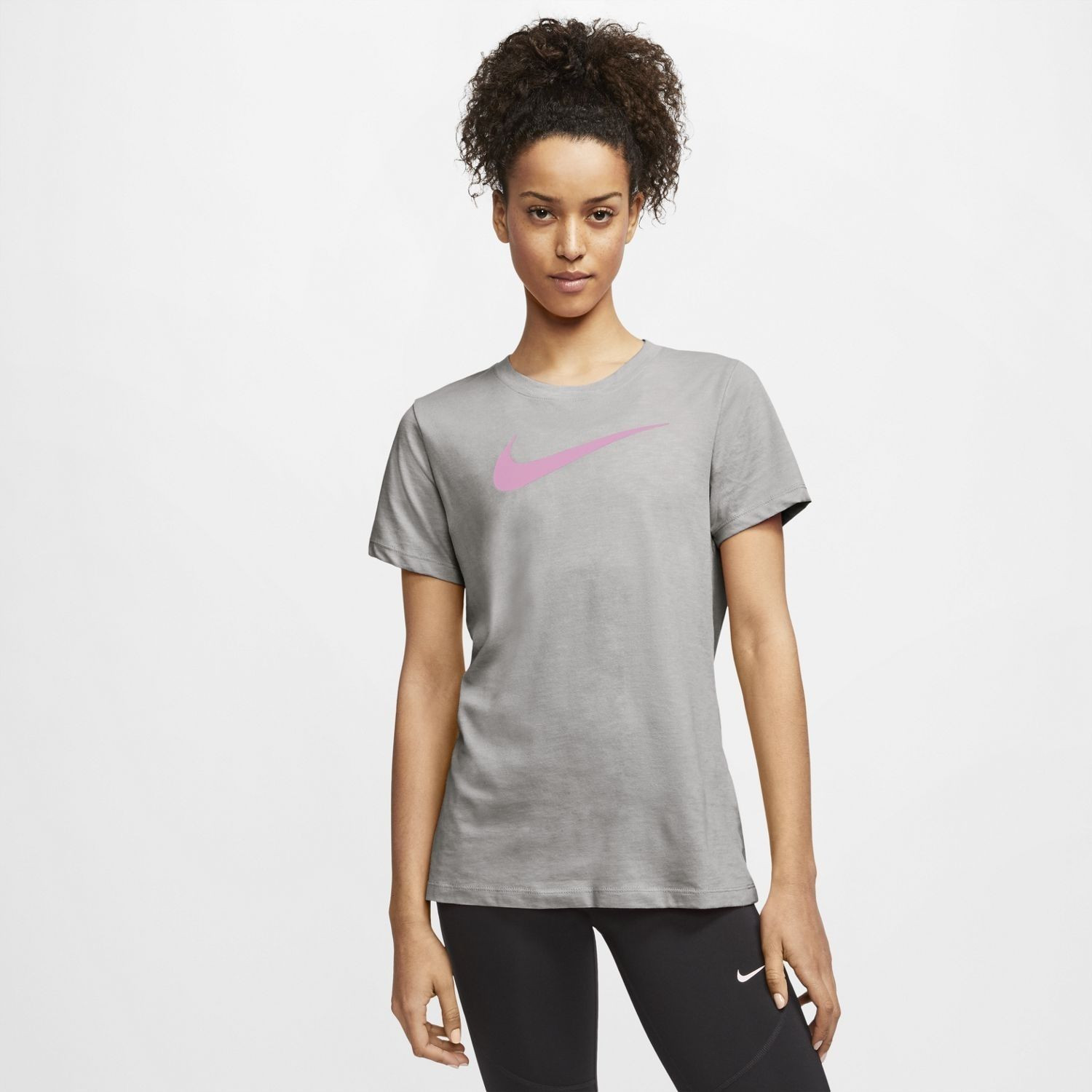 Tričko NIKE Dry Tee DFC Crew Grey - Dámske oblečenie - 1