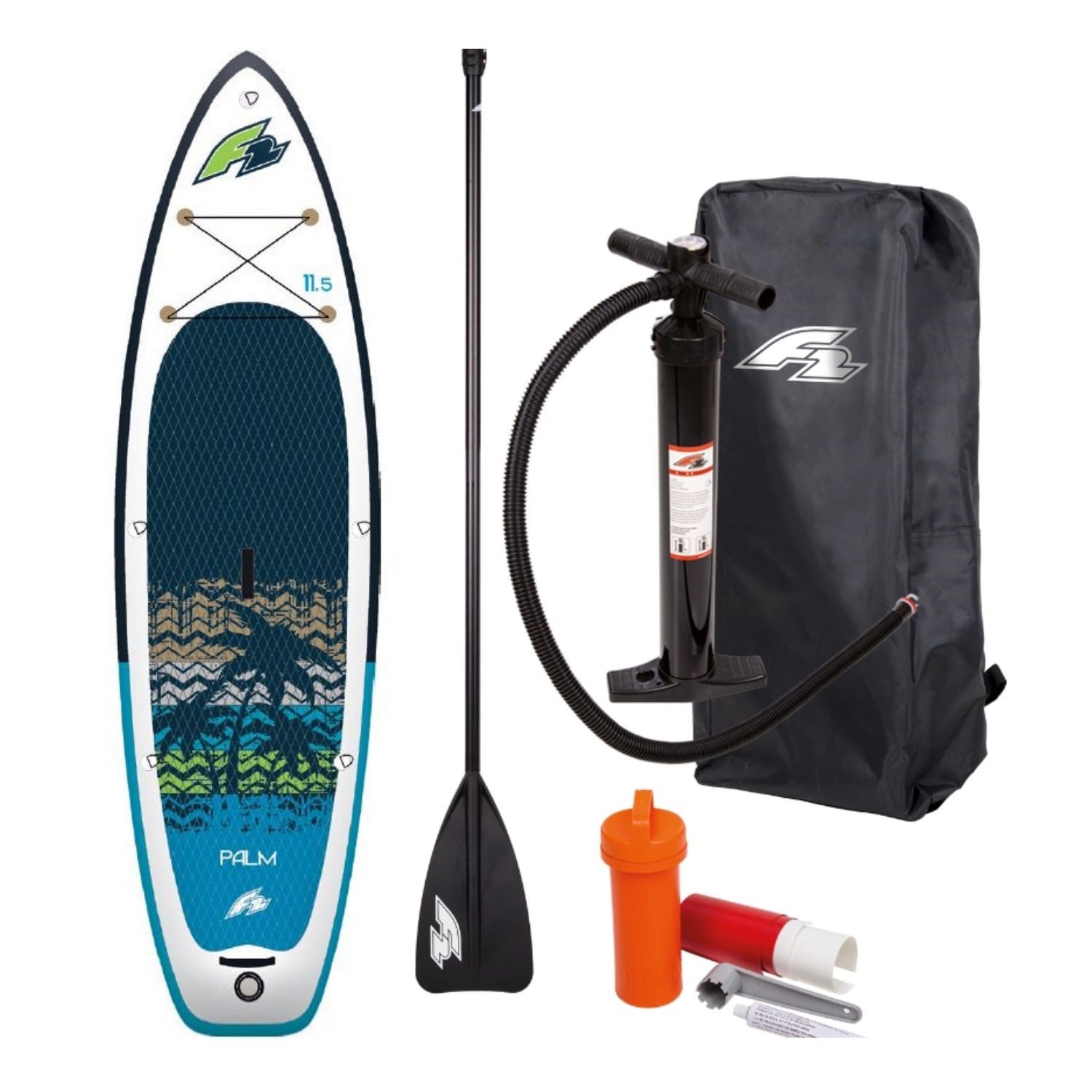 Paddleboard F2 Sup Palm 350 cm - Vodné športy - 1