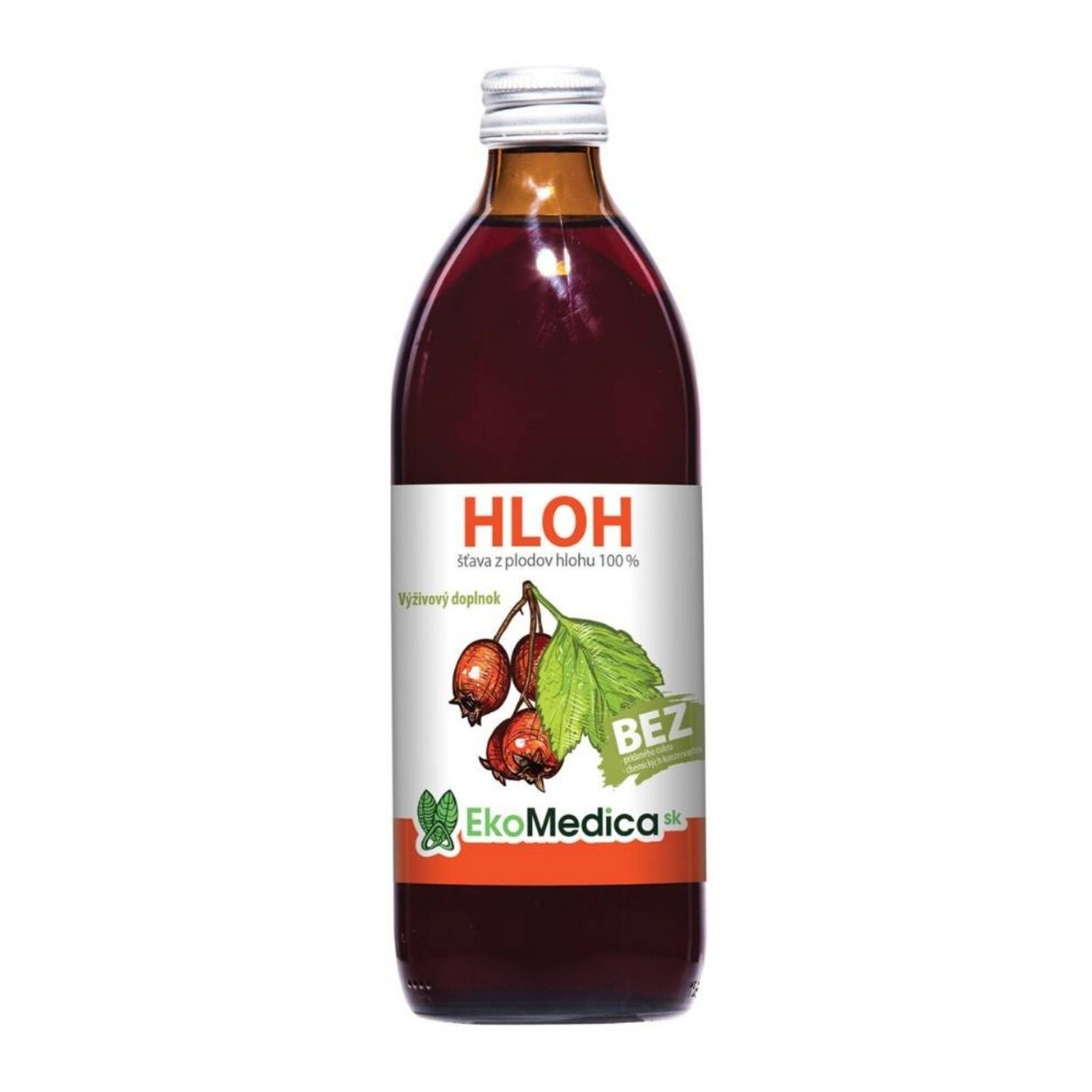 EkoMedica Hloh 100% šťava 500 ml - Prírodné liečivé šťavy - 1