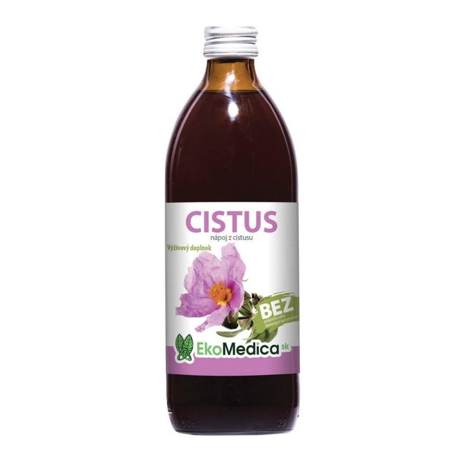 EkoMedica Cistus šťava 500 ml - Prírodné liečivé šťavy - 1