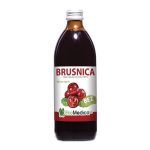 EkoMedica Brusnica 100% šťava 1000 ml