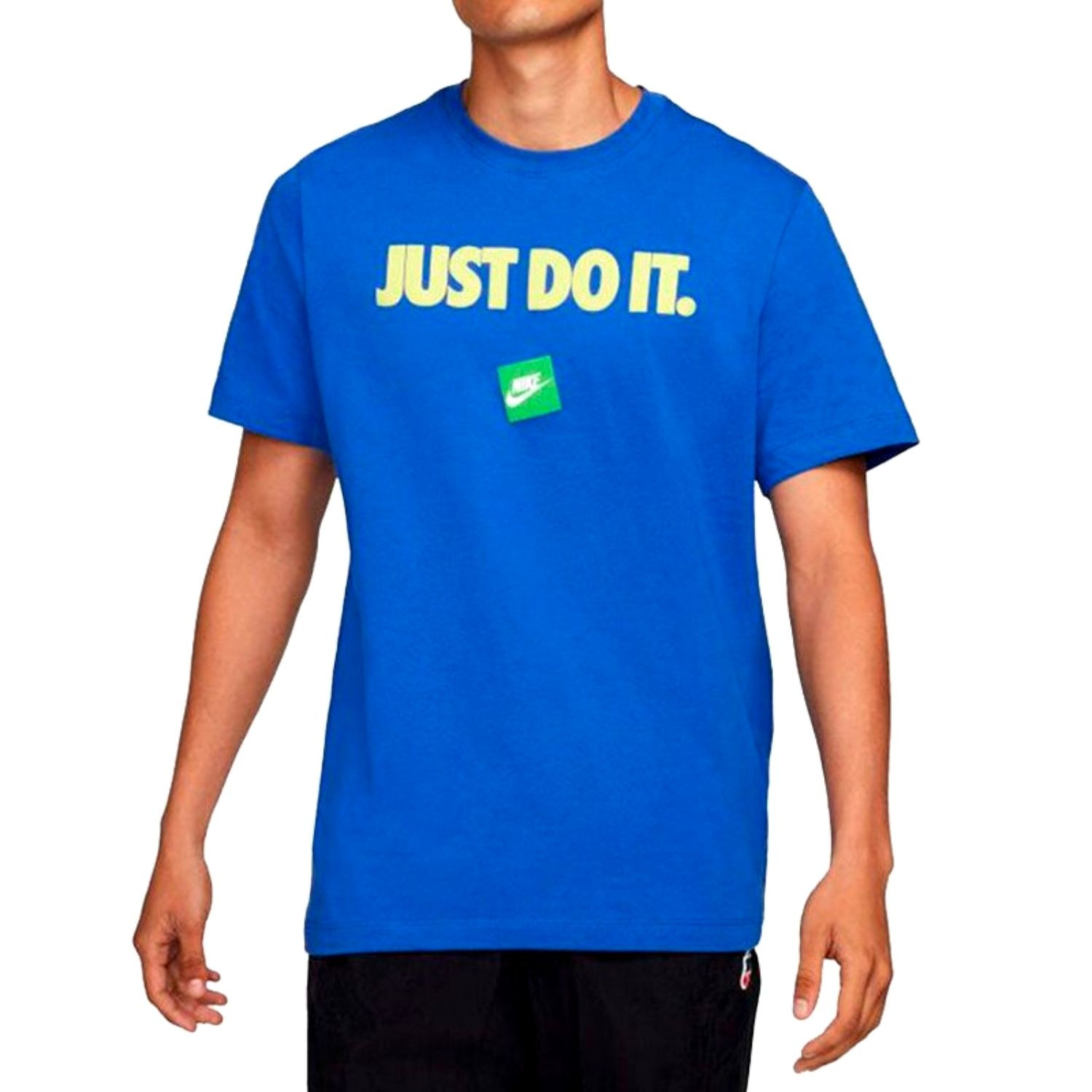 Tričko NIKE Sportswear Men's T-Shirt Blue - NIKE - 1