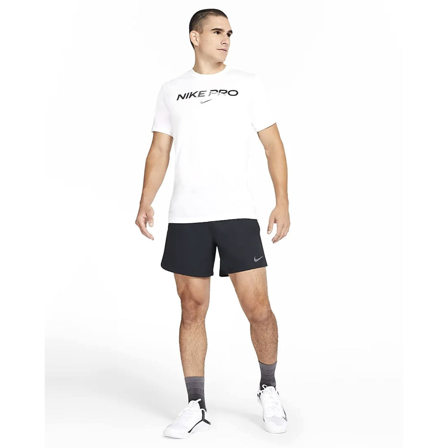 Tričko NIKE Pro Men's White - NIKE - 4