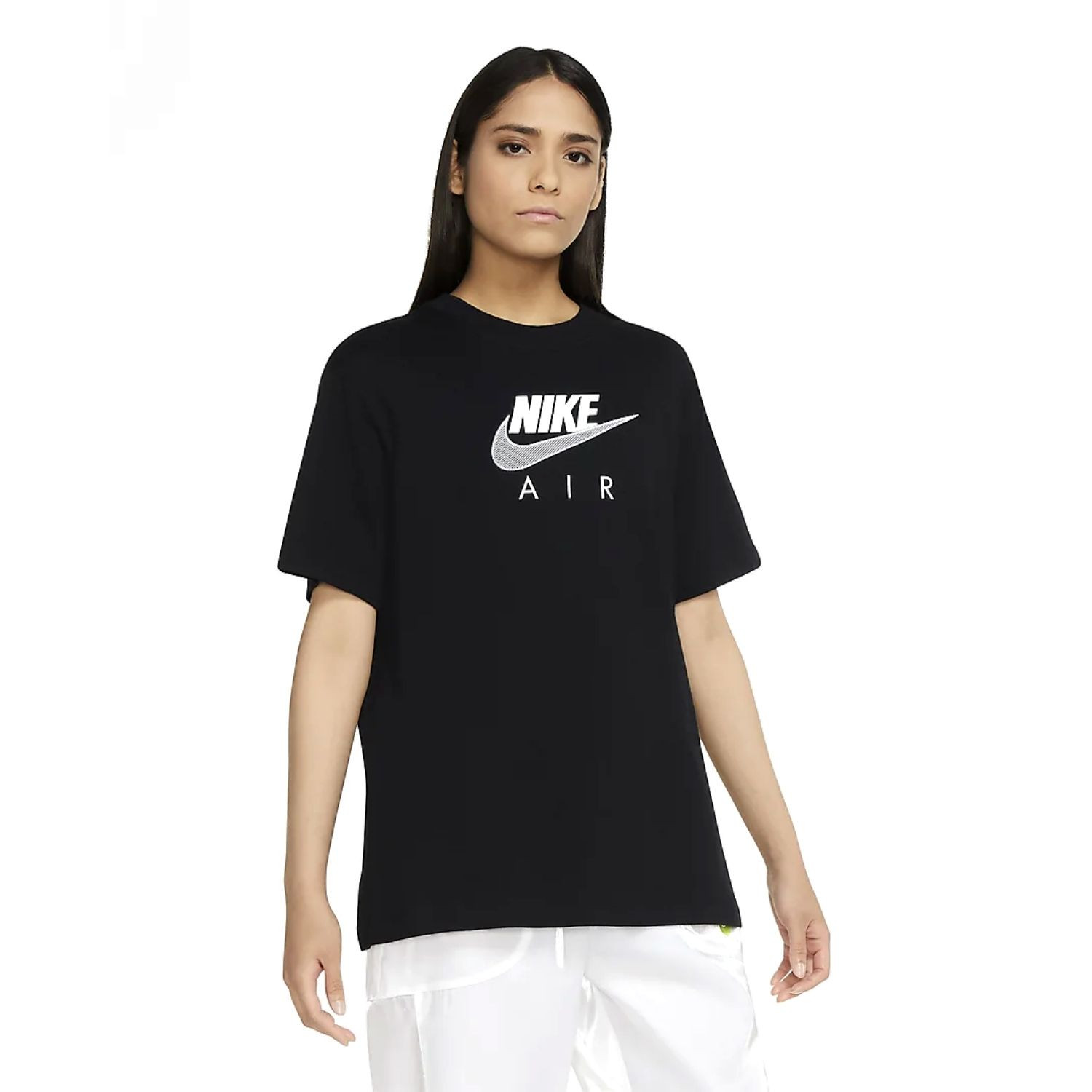 Tričko NIKE Air Women's Boyfriend Top Black - Dámske oblečenie - 1