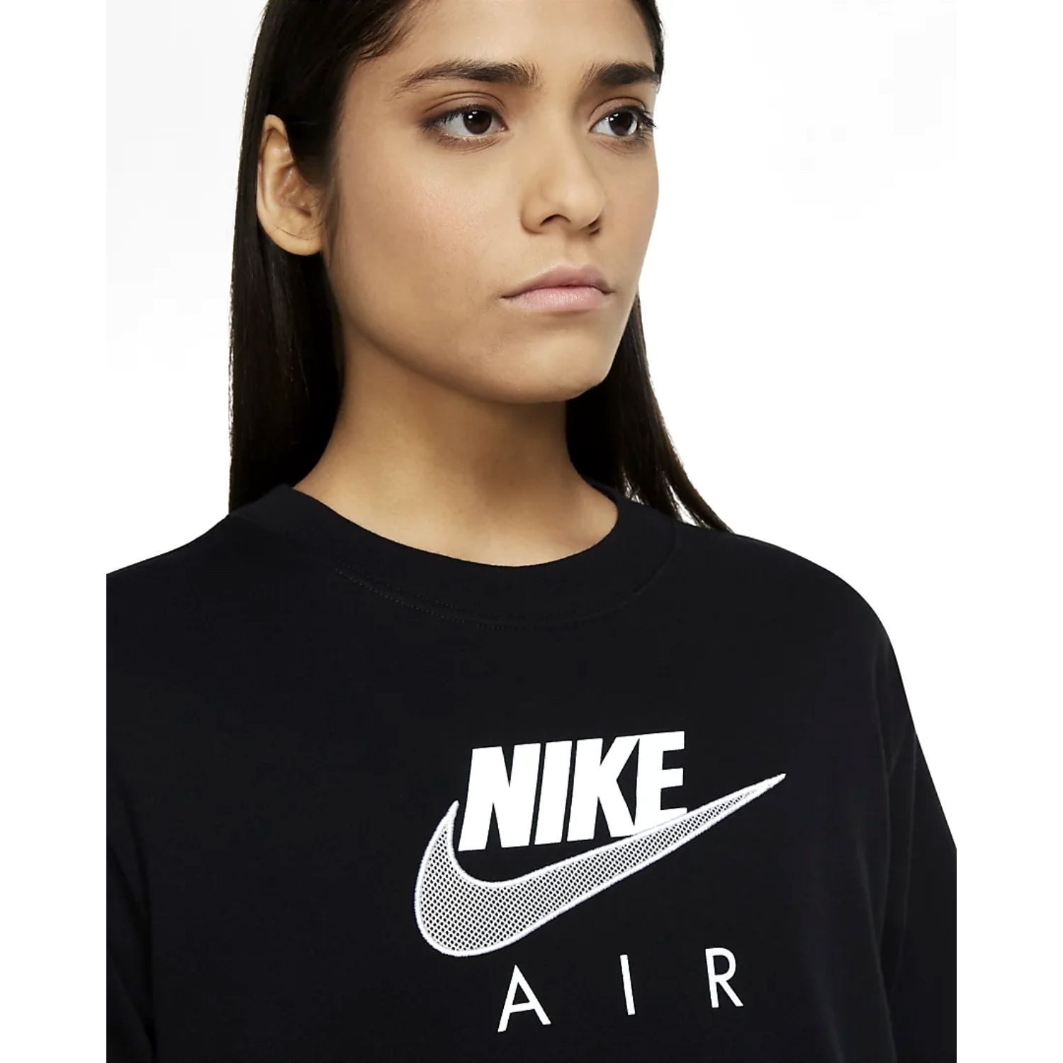 Tričko NIKE Air Women's Boyfriend Top Black - Dámske oblečenie - 2