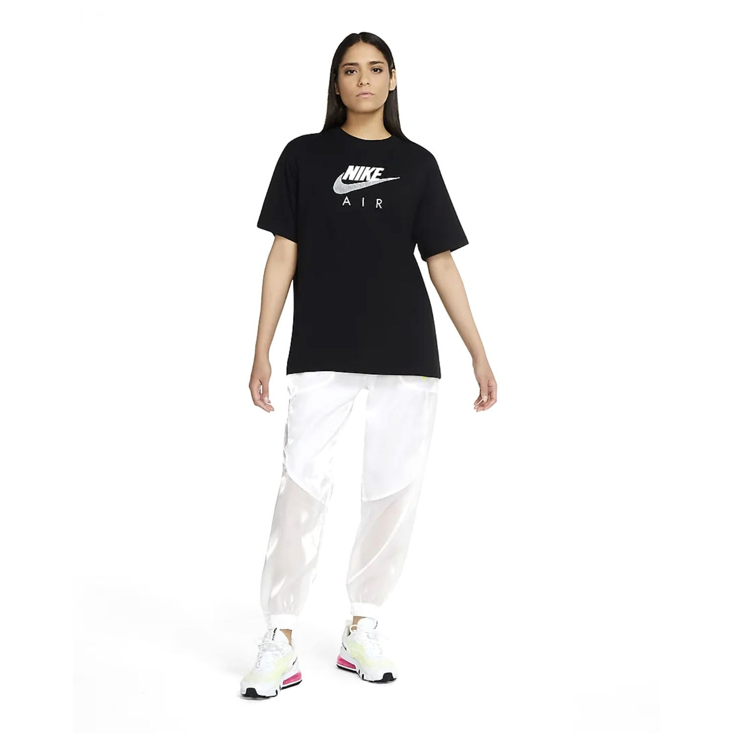 Tričko NIKE Air Women's Boyfriend Top Black - Dámske oblečenie - 4