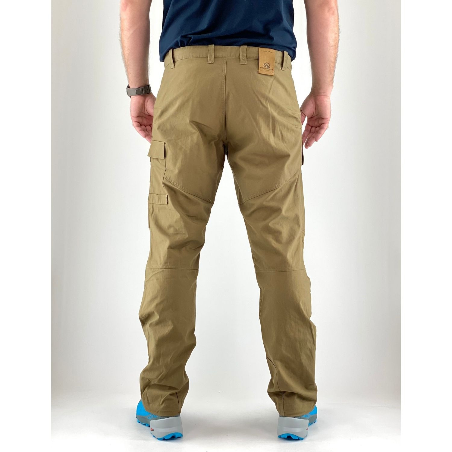 Nohavice NORTHFINDER Torset Brown - Turistické nohavice - 2