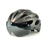 Cyklistická prilba ROCKBROS TT-16 3-dielna Grey s okuliarmi