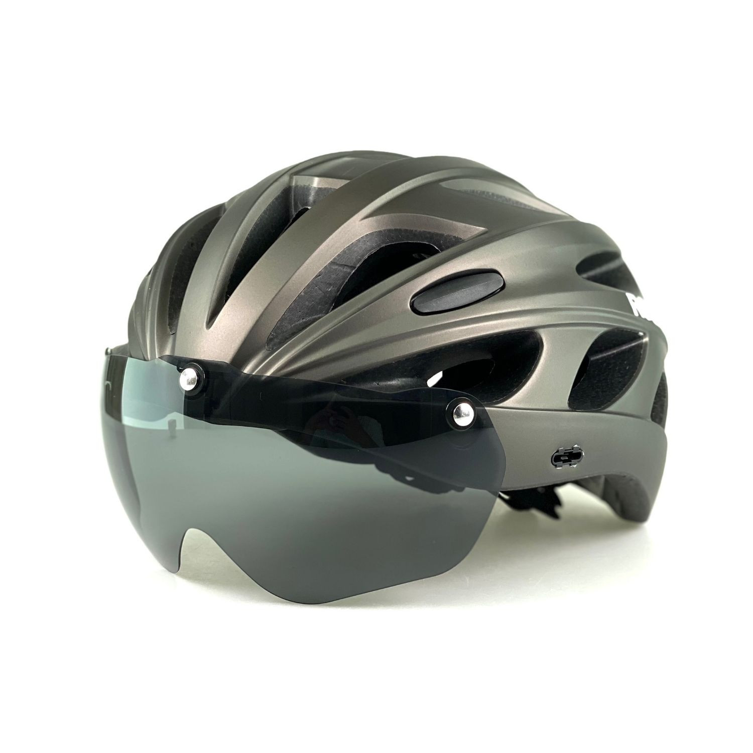 Cyklistická prilba ROCKBROS TT-16 3-dielna Grey s okuliarmi - Prilby pre dospelých - 1