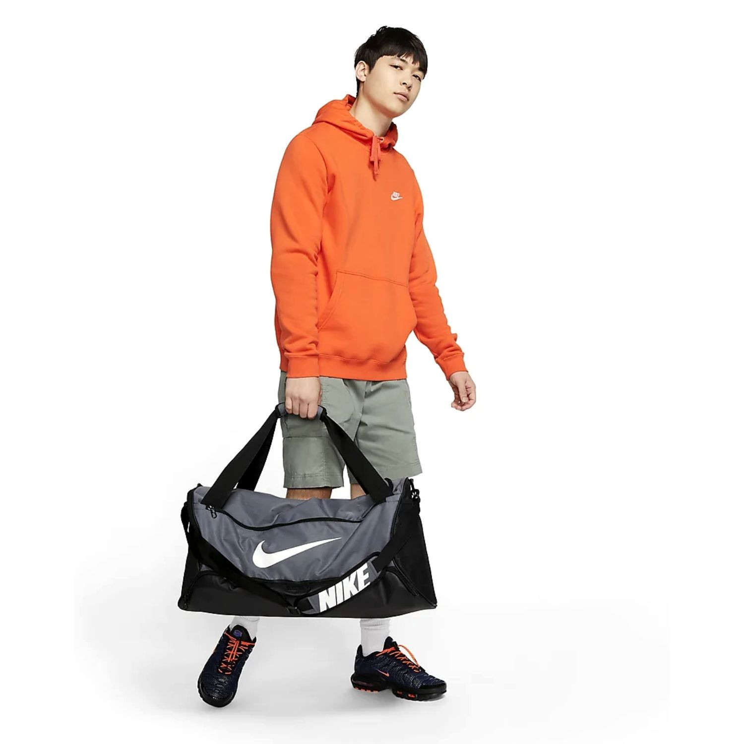 Športová taška NIKE Brasilia M 9.0 Grey - Športové tašky - 6