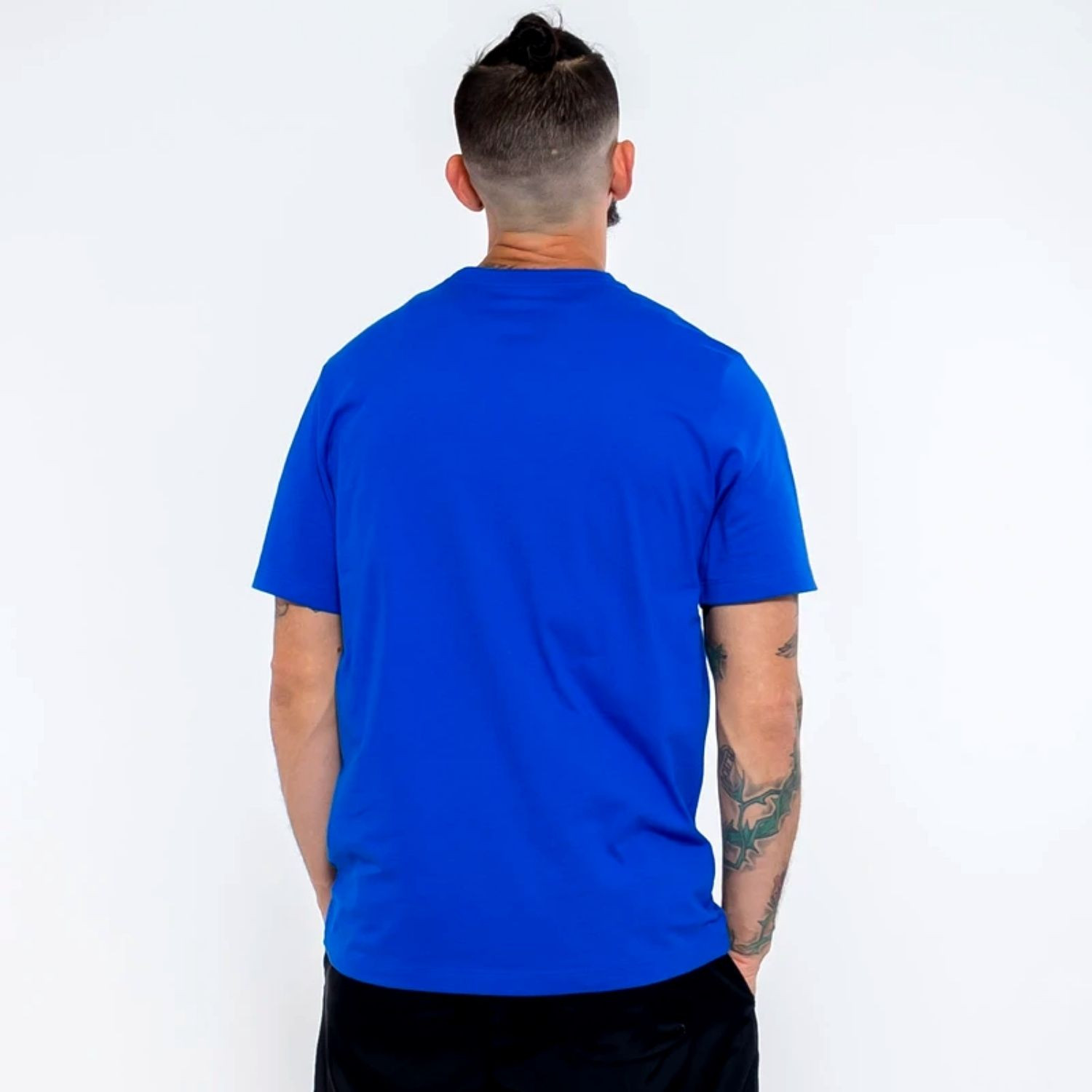 Tričko NIKE NWS Just Do It Swoosh Blue - NIKE - 2