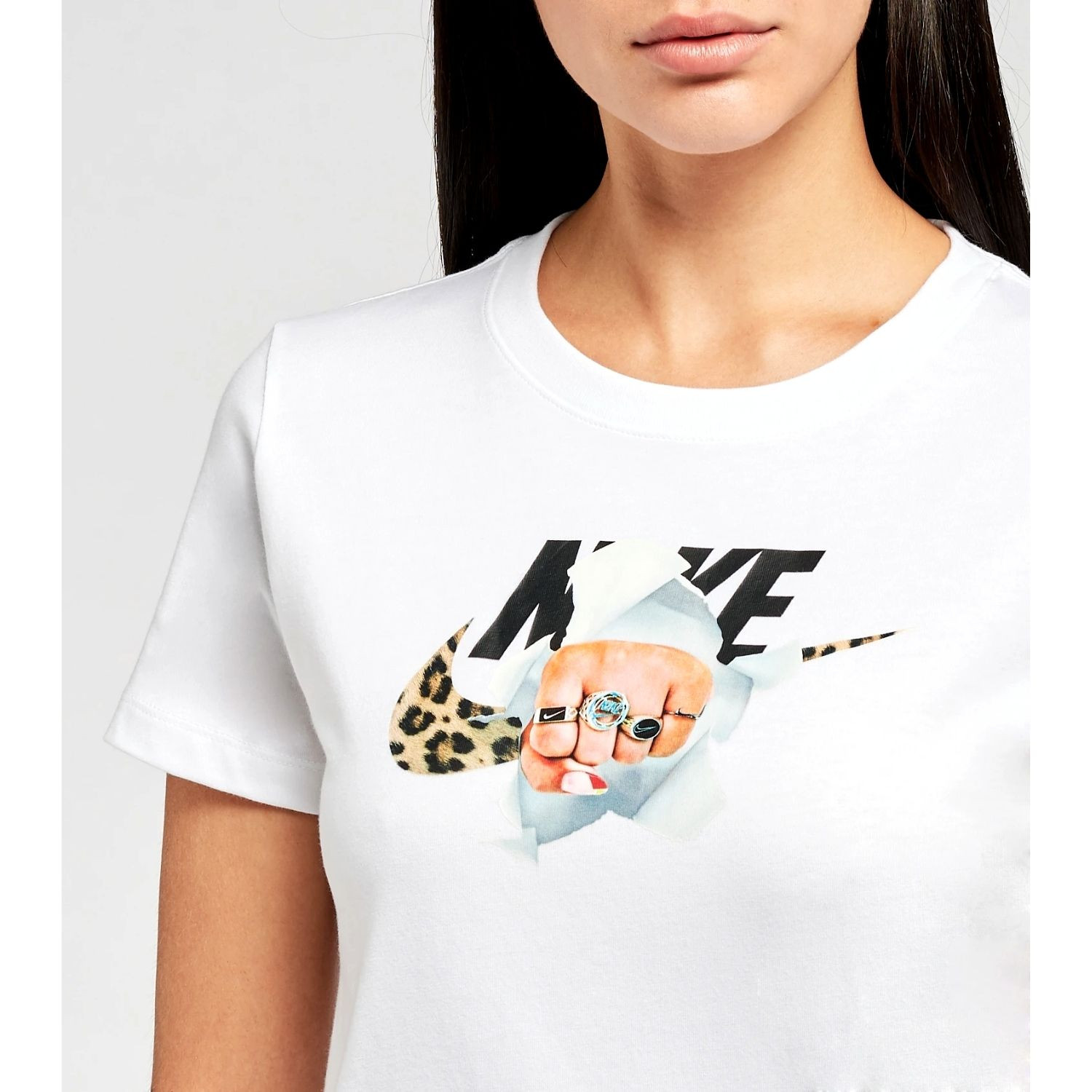 Tričko NIKE Sportswear Fierce Tee White - Dámske oblečenie - 2
