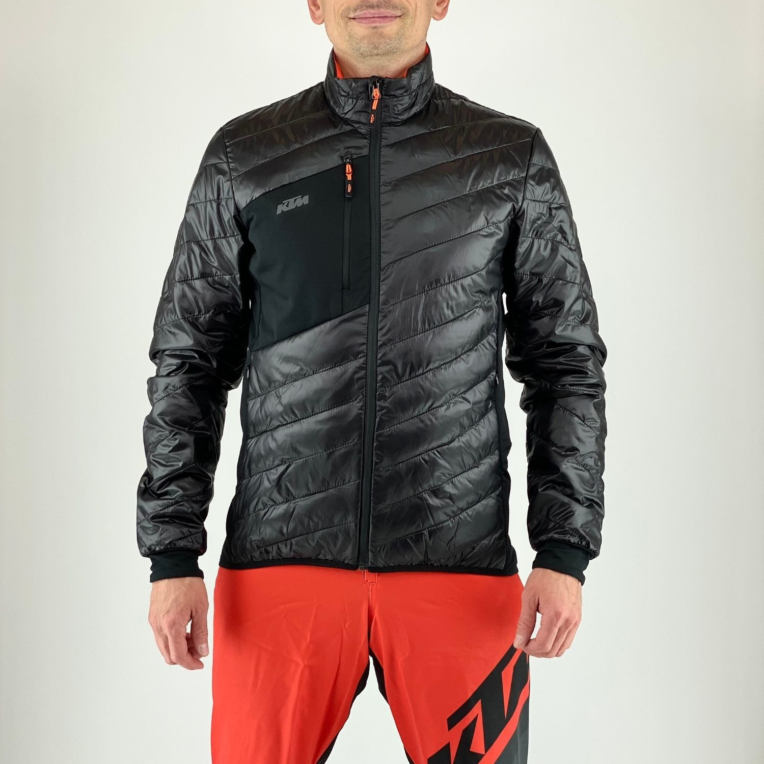 Bunda KTM AIR Jacke Factory Team Black - Bundy & Vesty - 1