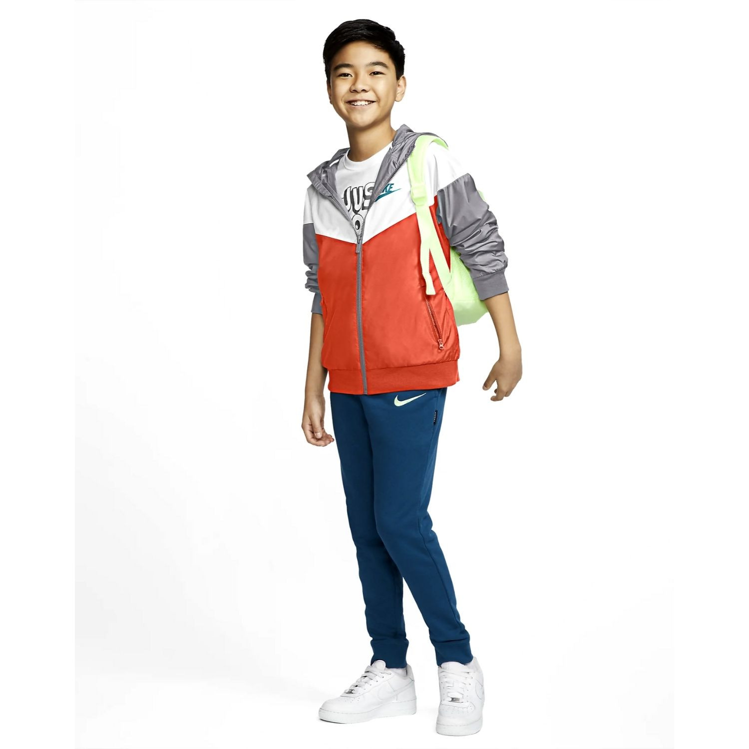 Bunda NIKE Sportswear Windrunner Orange - Detské oblečenie - 3