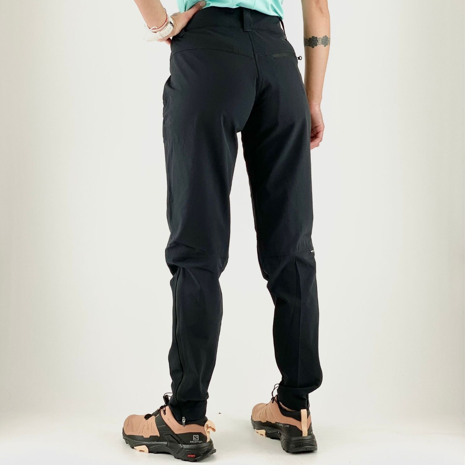 Nohavice NORTHFINDER Kolina Black - Turistické nohavice - 2