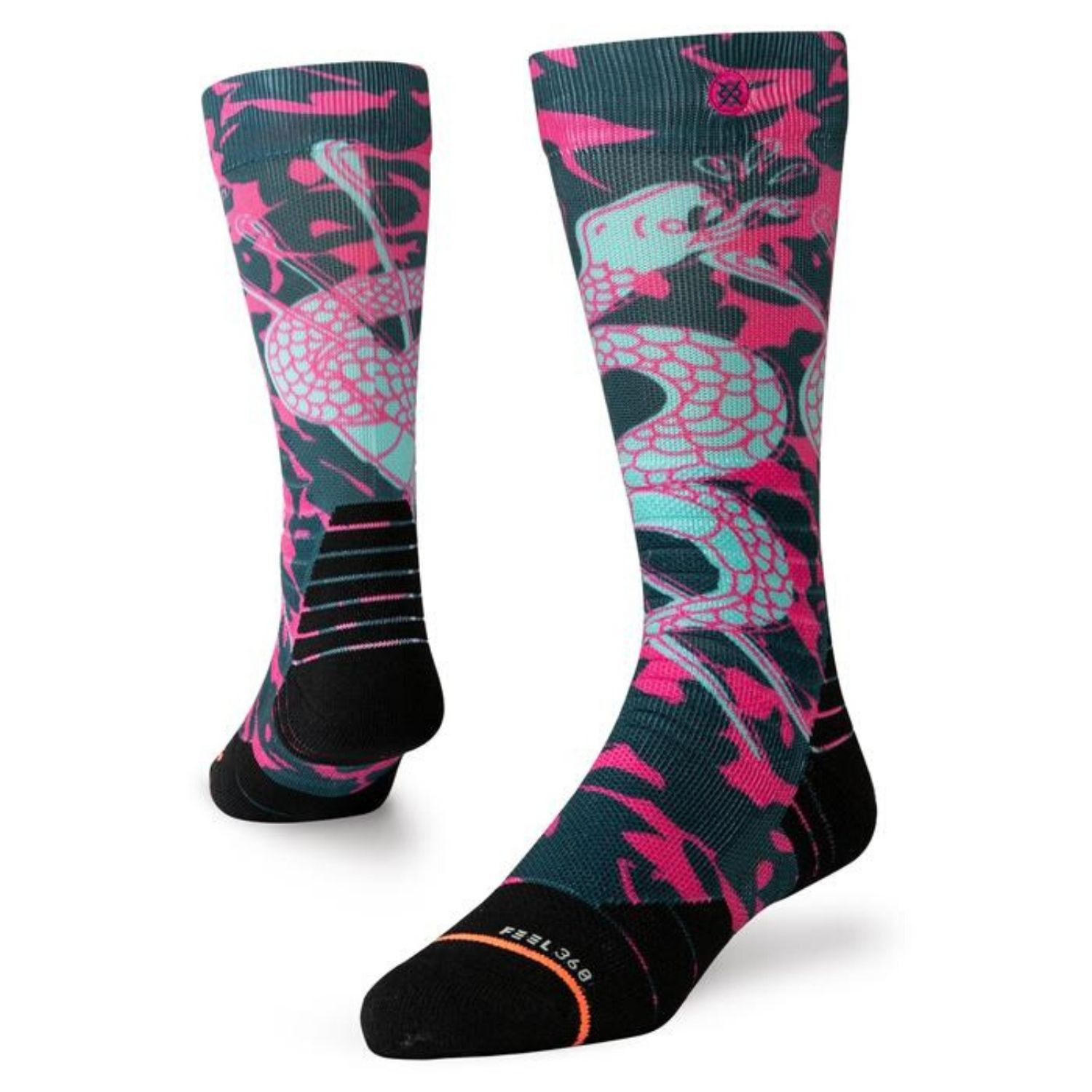 Ponožky STANCE Needles Snow Pink - Podkolienky - 1