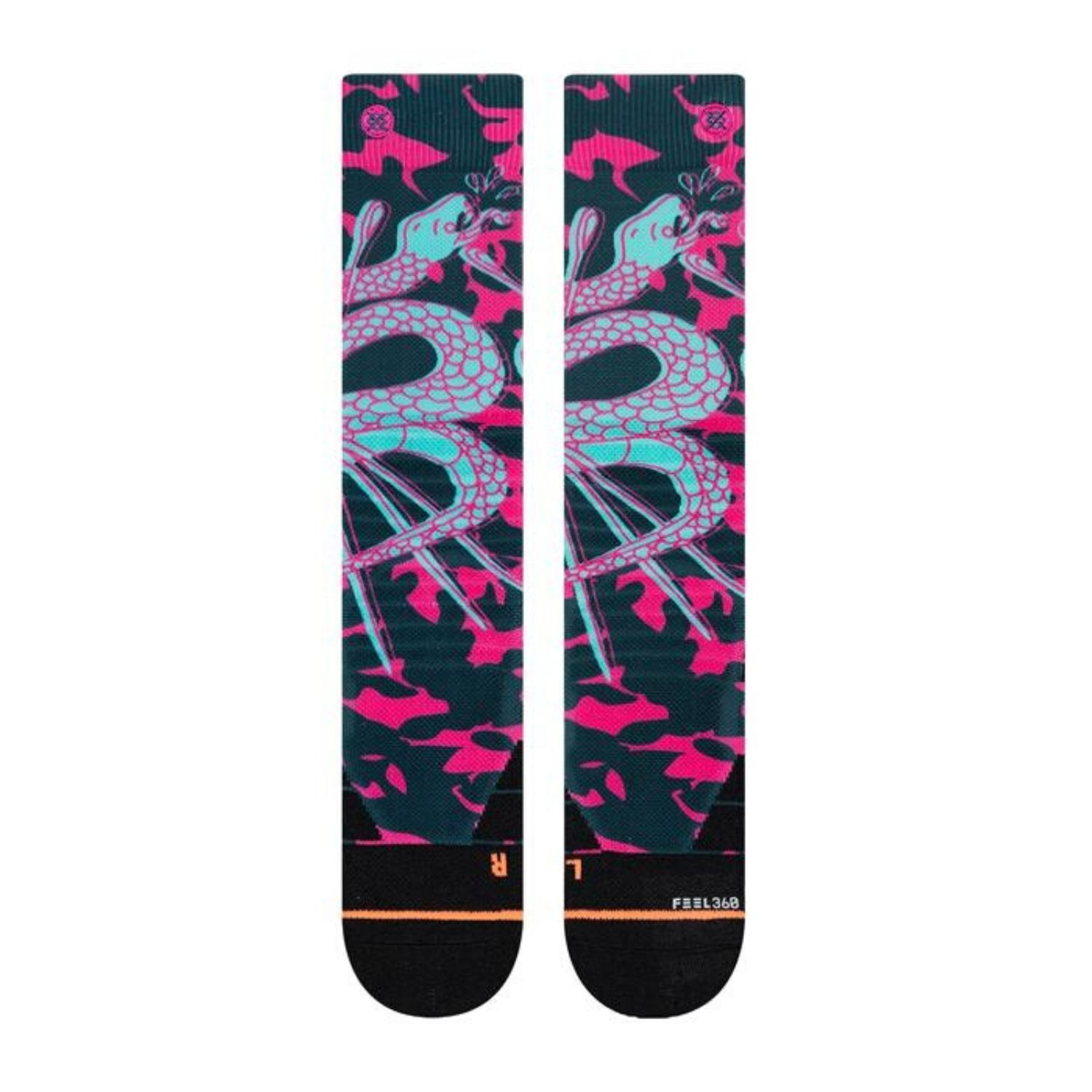 Ponožky STANCE Needles Snow Pink - Podkolienky - 2