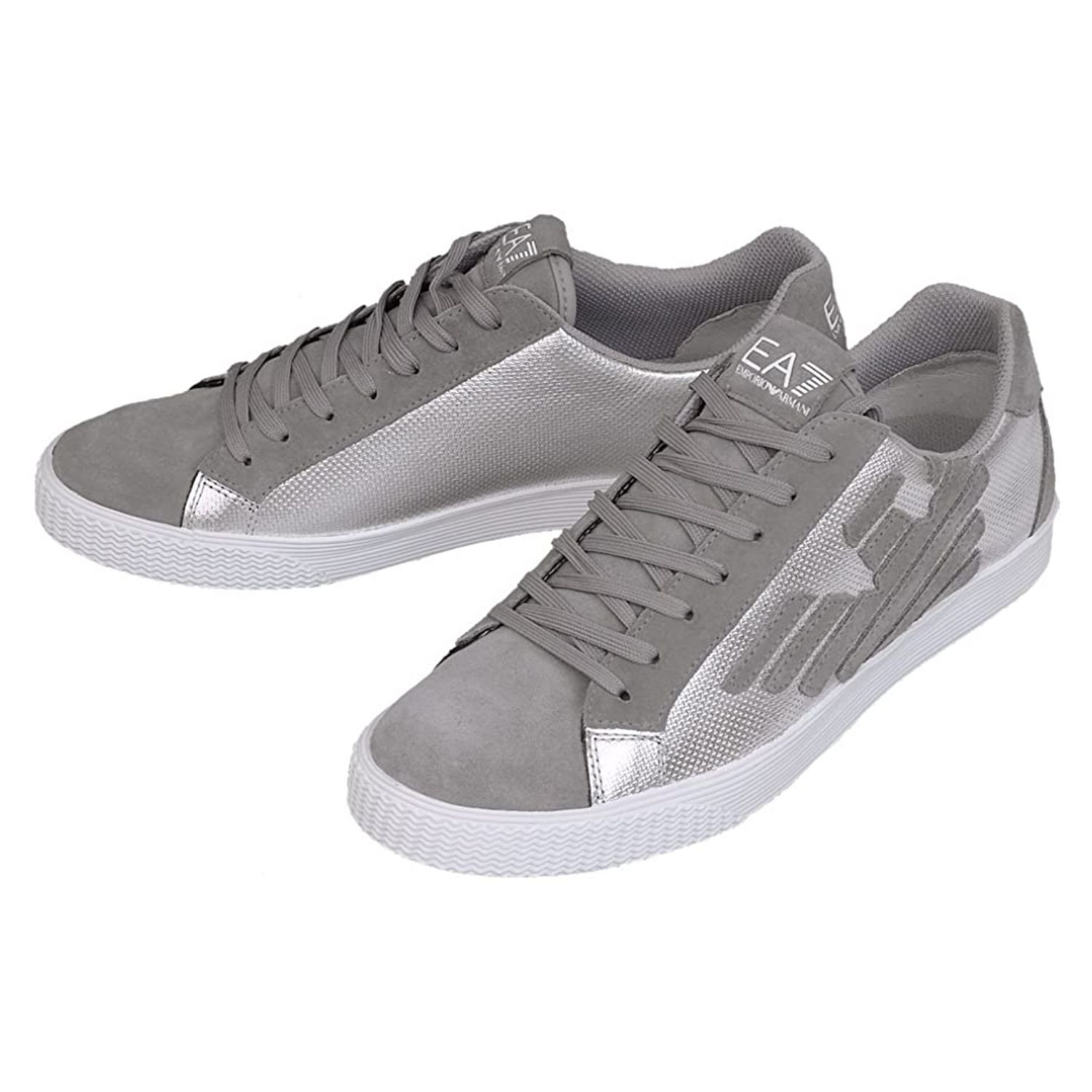 Obuv EMPORIO ARMANI EA7 Silver - Športová obuv - 4