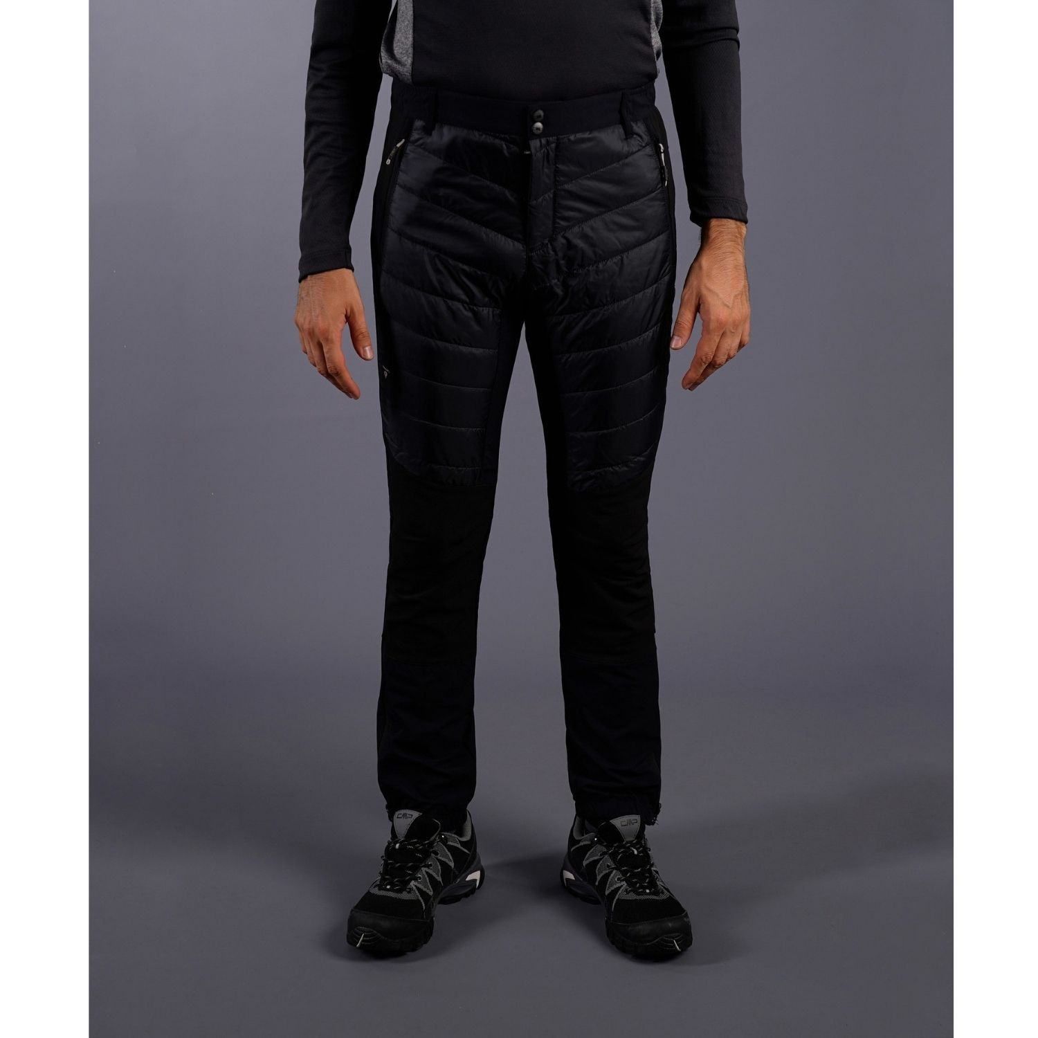 Zateplené nohavice CAMPAGNOLO Ripstop Primaloft Black - Zateplené nohavice - 7