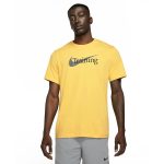 Tričko NIKE Dri-FIT Men's Swoosh Training Yellow