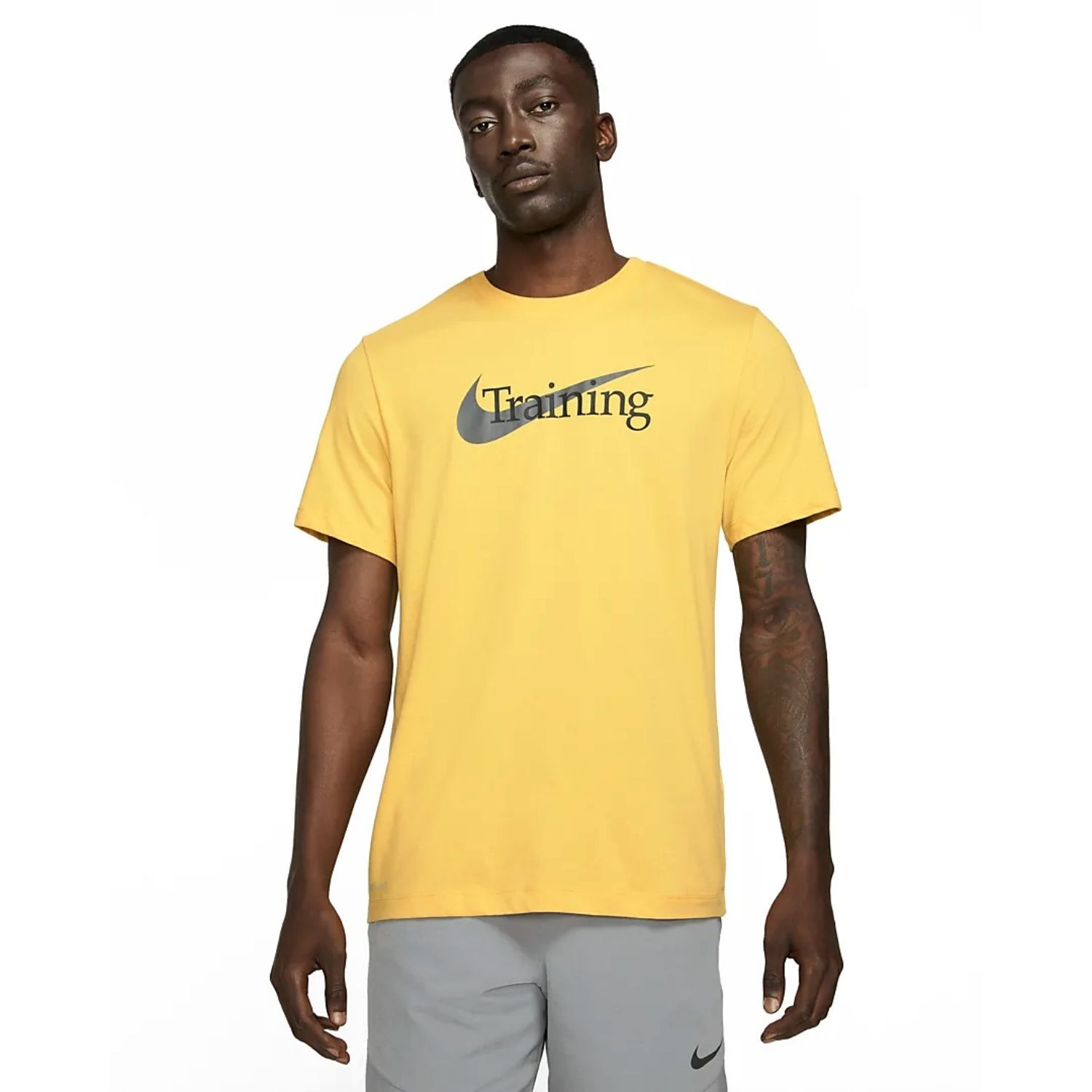 Tričko NIKE Dri-FIT Men's Swoosh Training Yellow - NIKE - 1