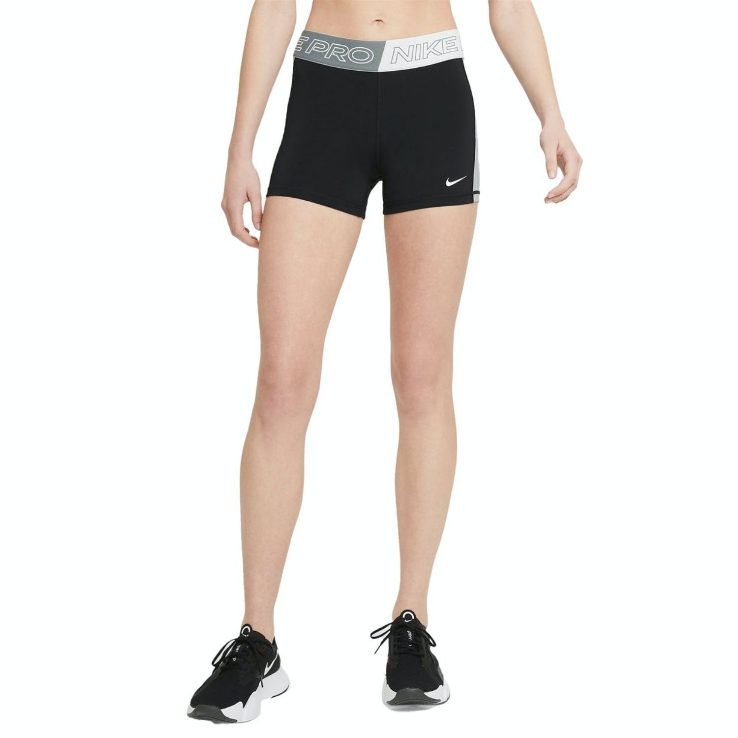 Šortky NIKE Pro Women's 3" Graphic Sh Black - Dámske oblečenie - 3