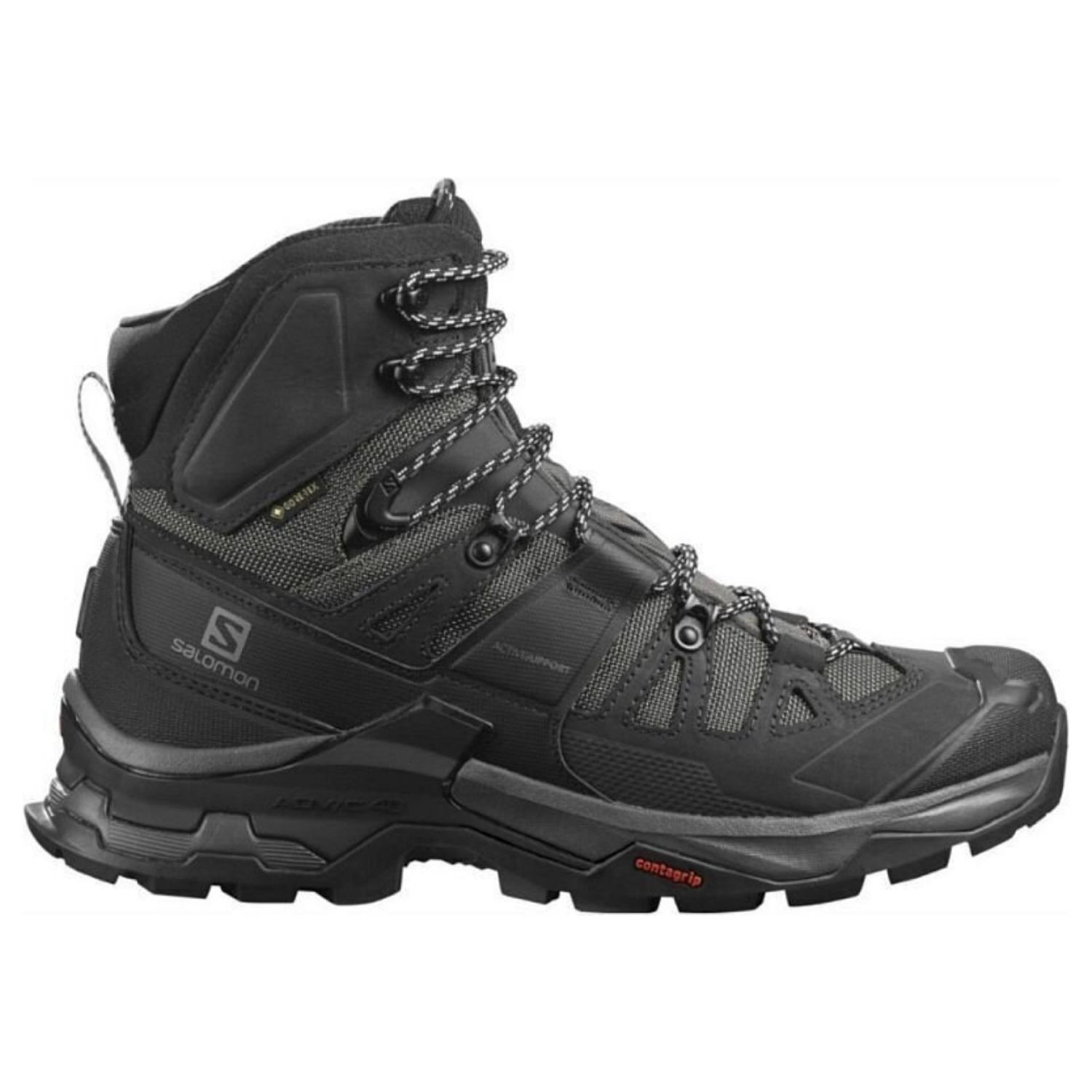 Turistická obuv SALOMON Quest 4 GTX Magnet/Black - Turistická obuv - 1